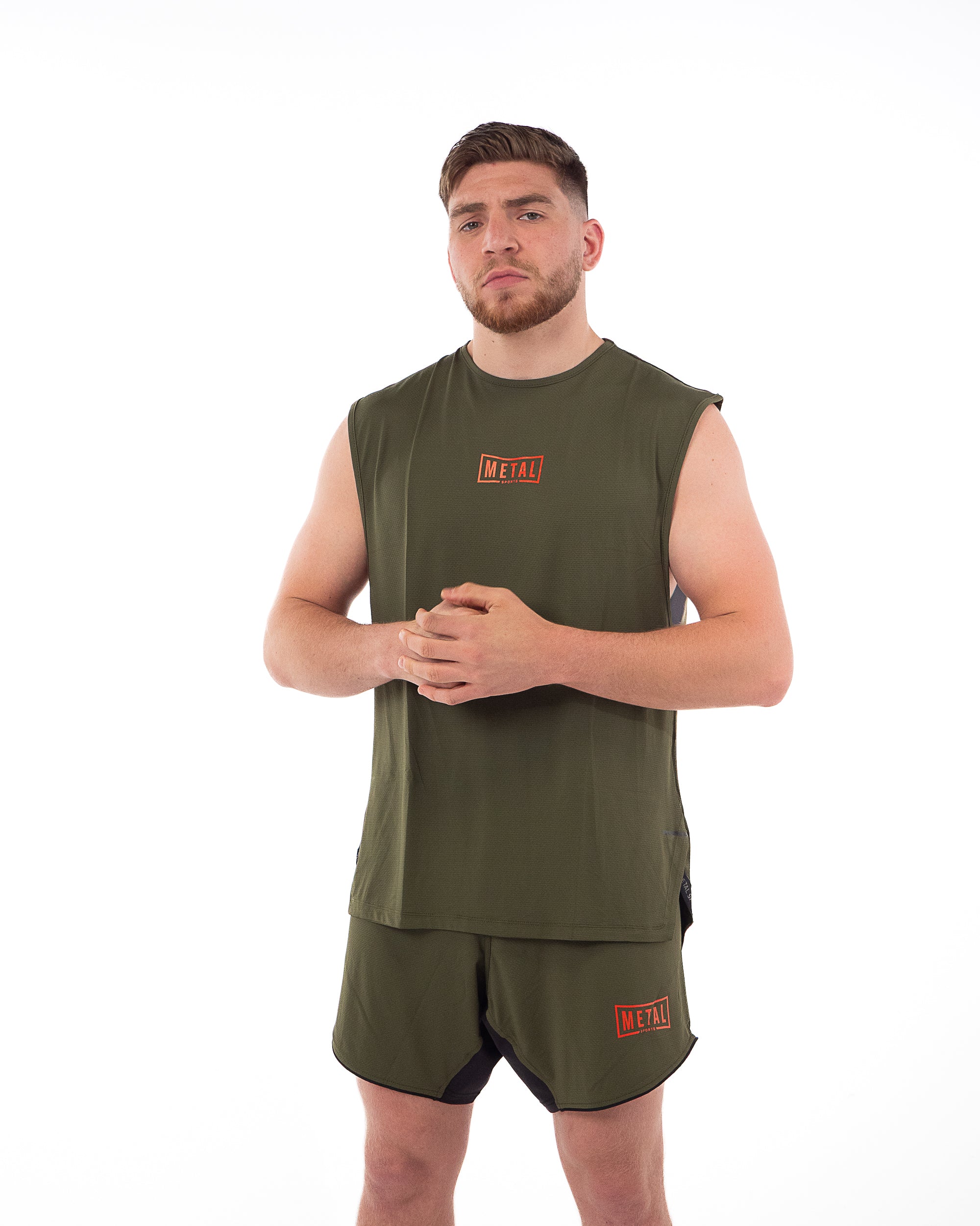 OVERSIZED TRAINING TANK OLIVE
