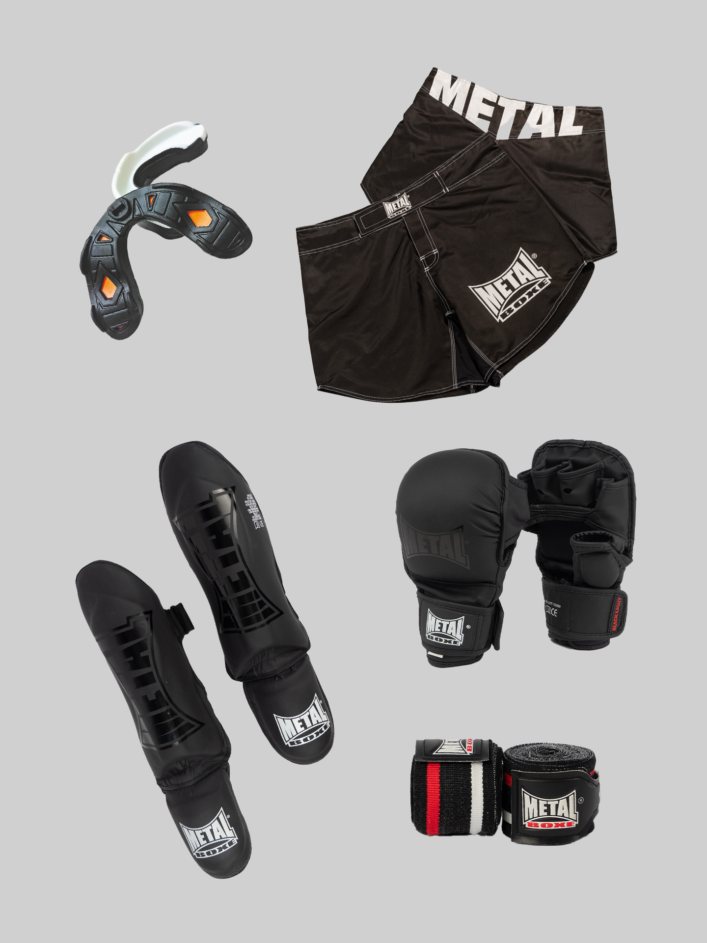 PACK MMA SPARRING BLACK