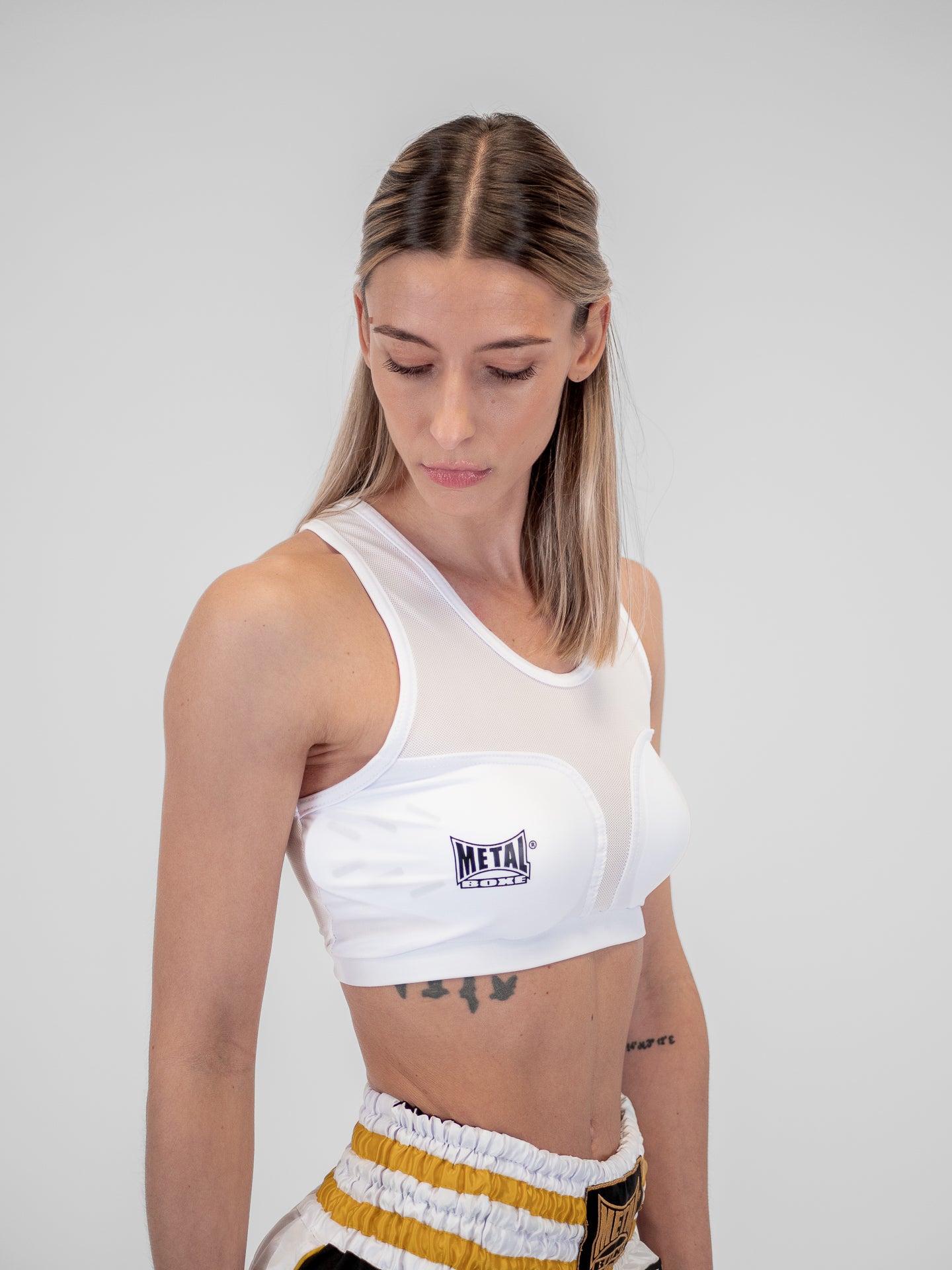 BRASSIERE AVEC COQUES BLANC