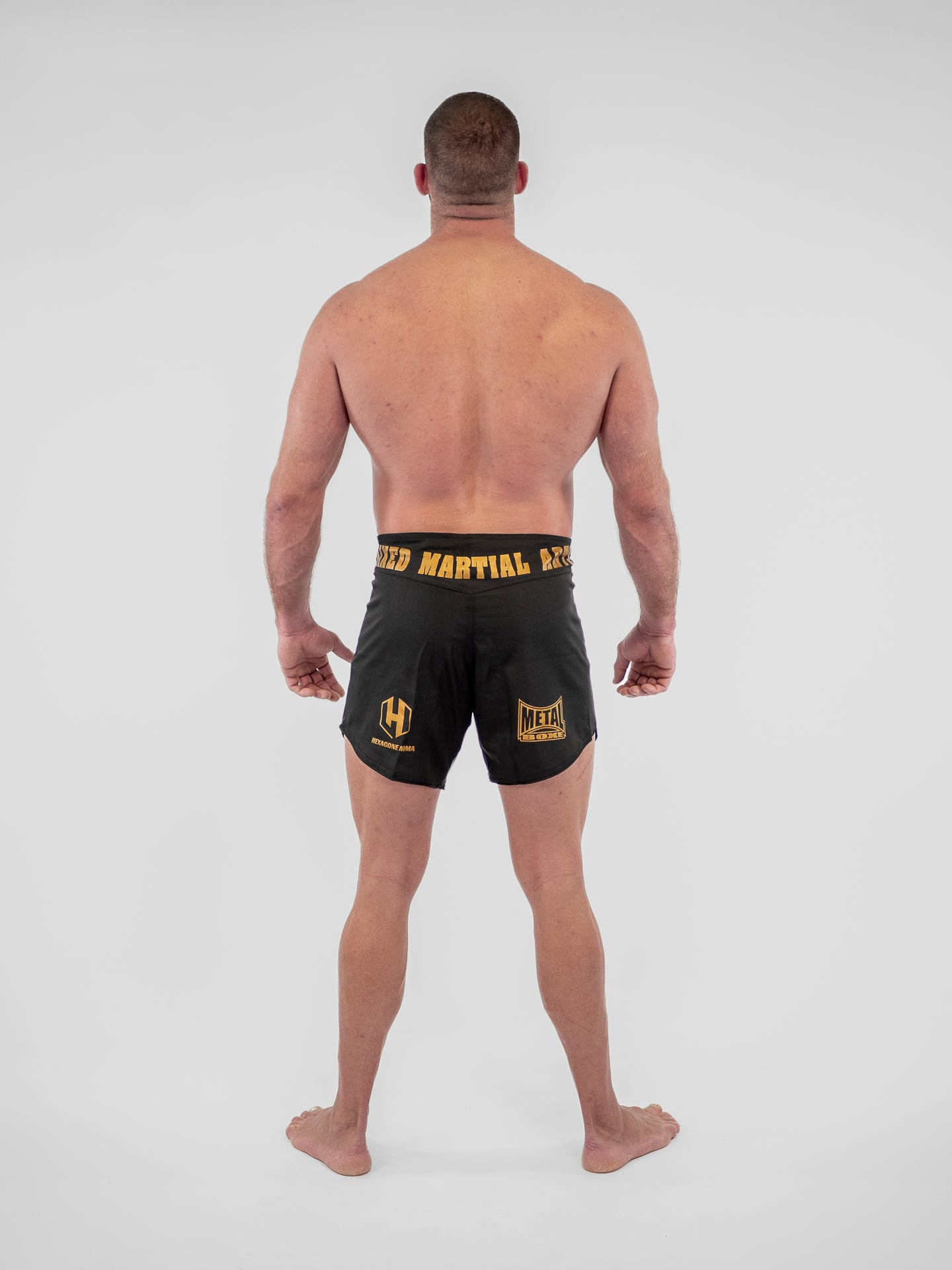 SHORT NOIR SPE HEXAGONE MMA