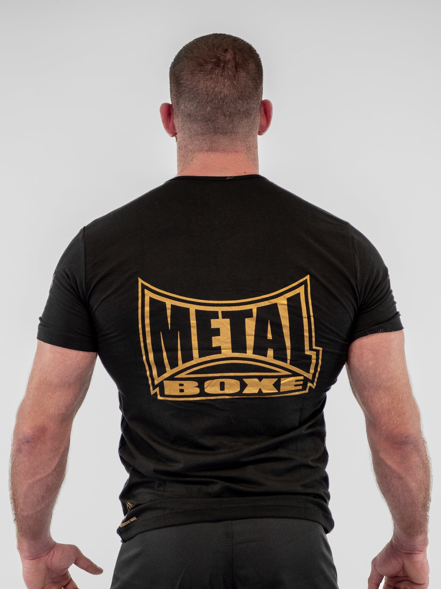 T-SHIRT NOIR HEXAGONE MMA HOMME