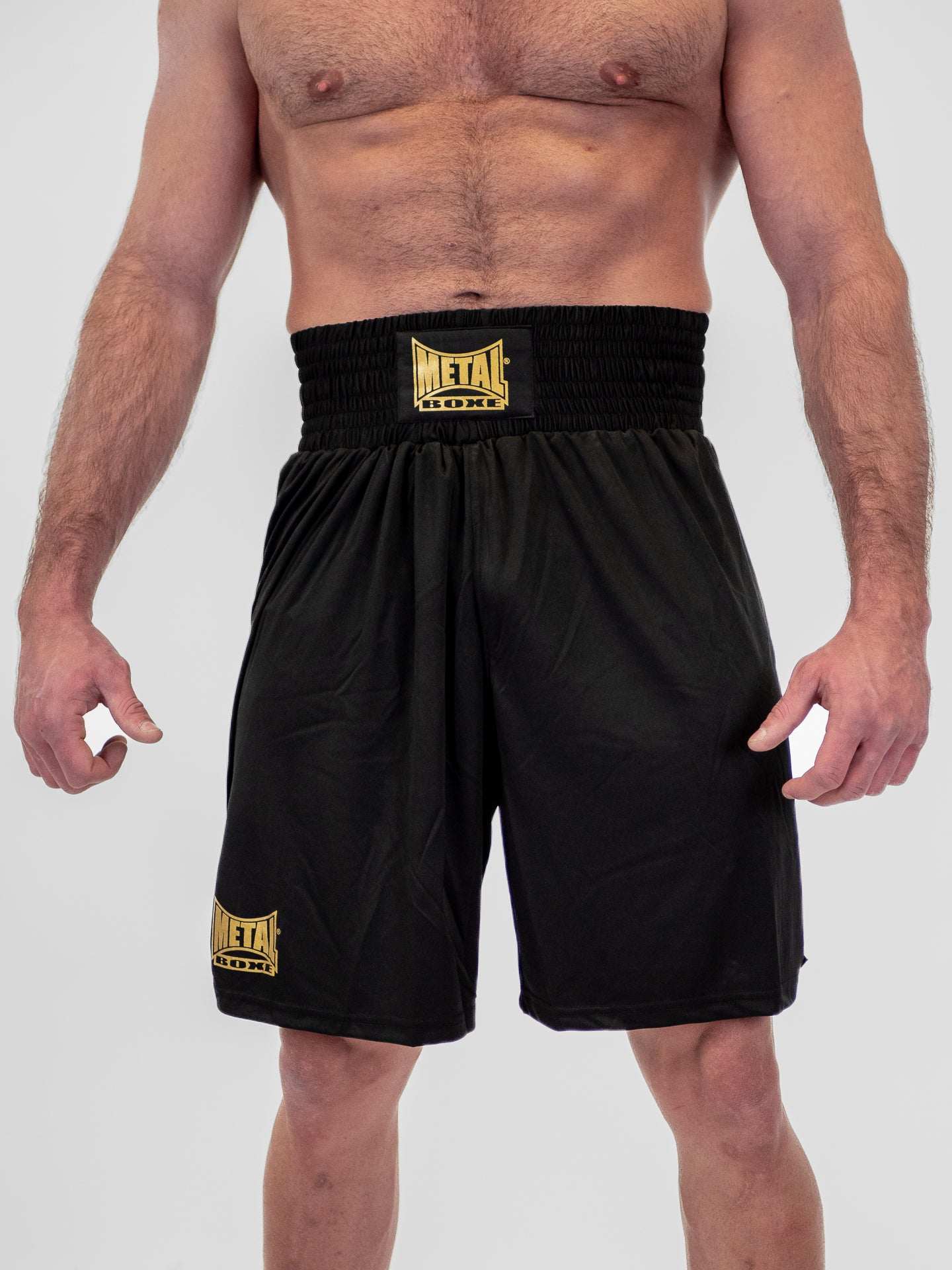 SHORT DE BOXE WATER NOIR