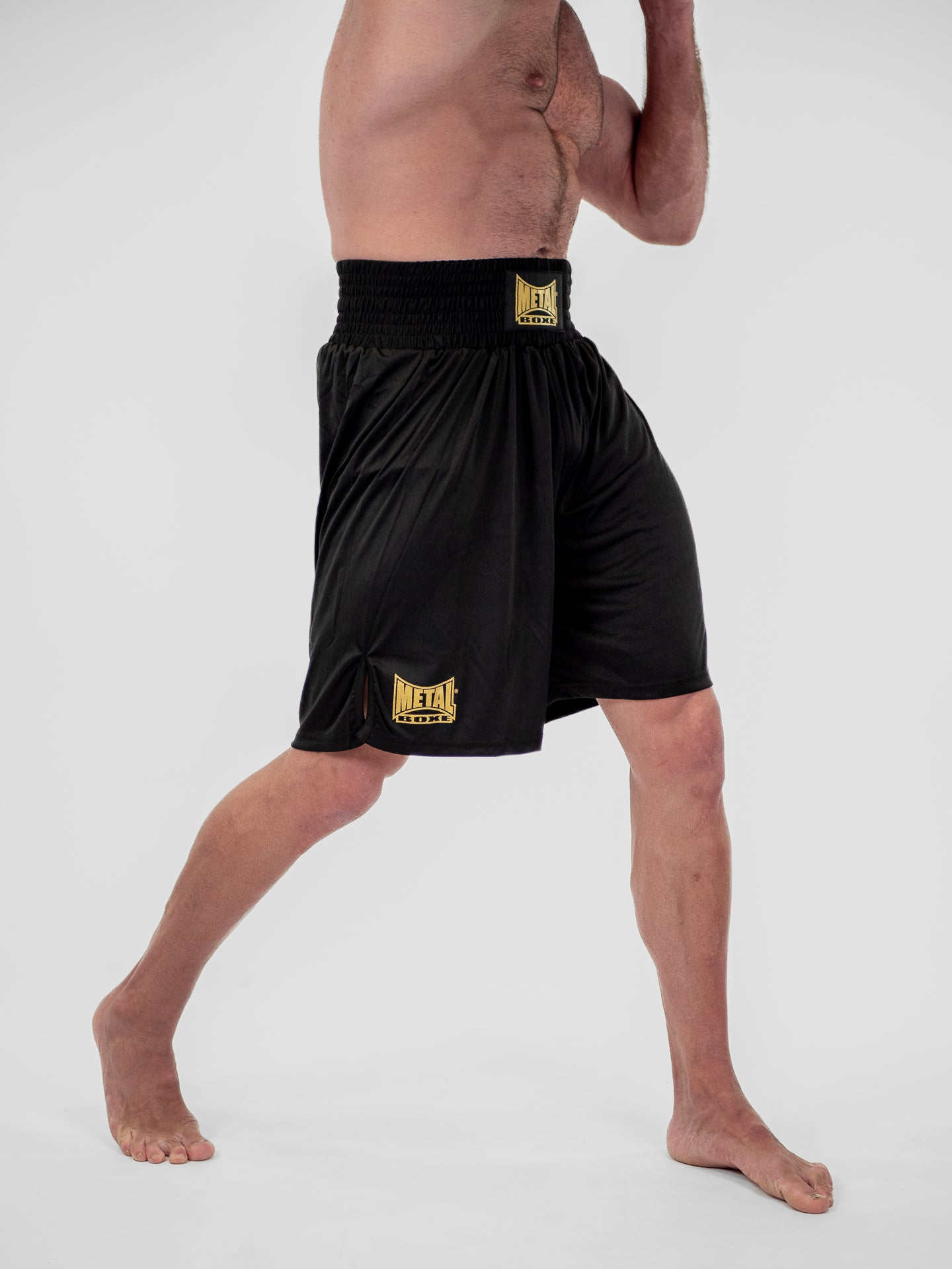 SHORT DE BOXE WATER NOIR