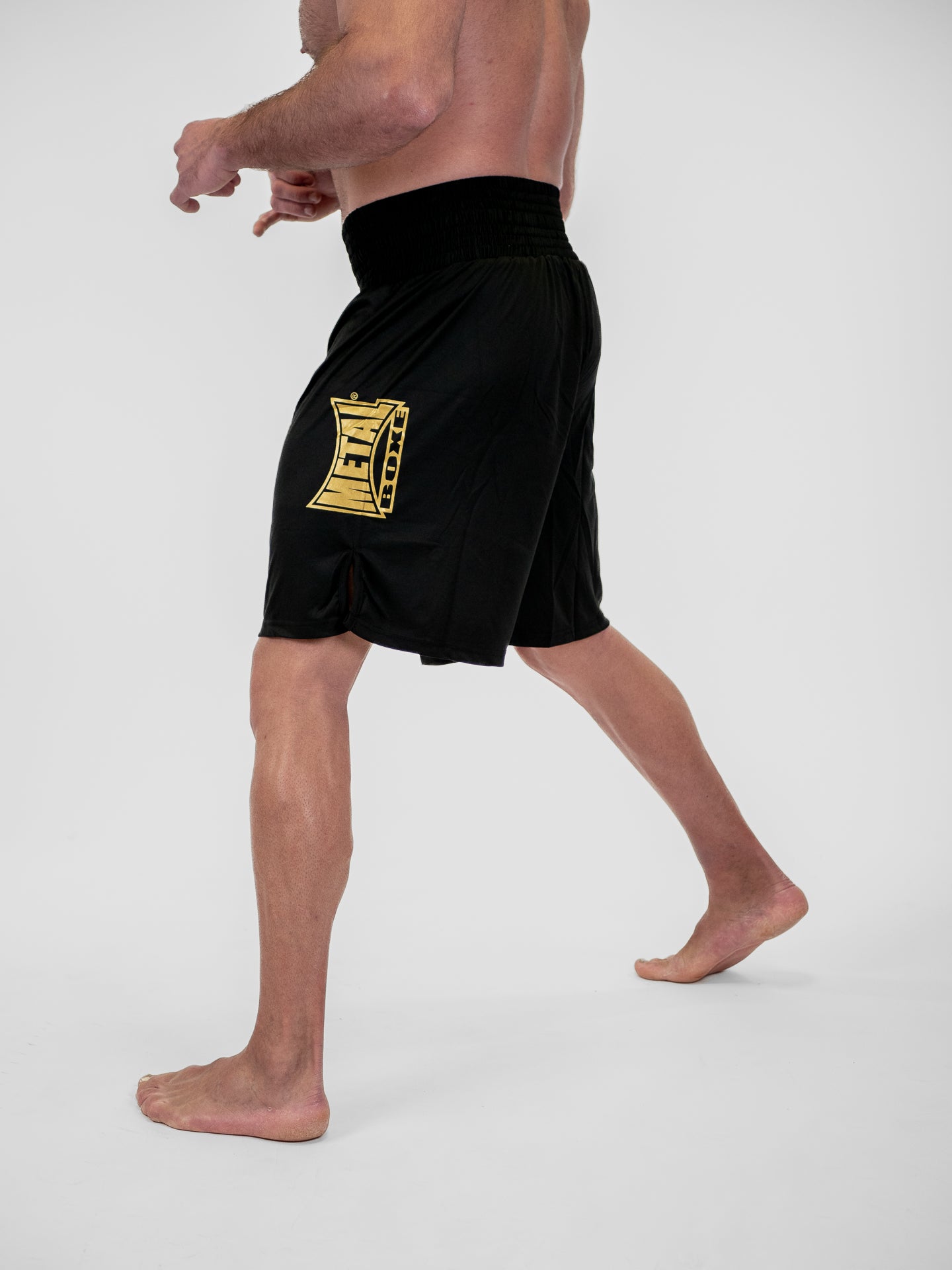 SHORT DE BOXE WATER NOIR