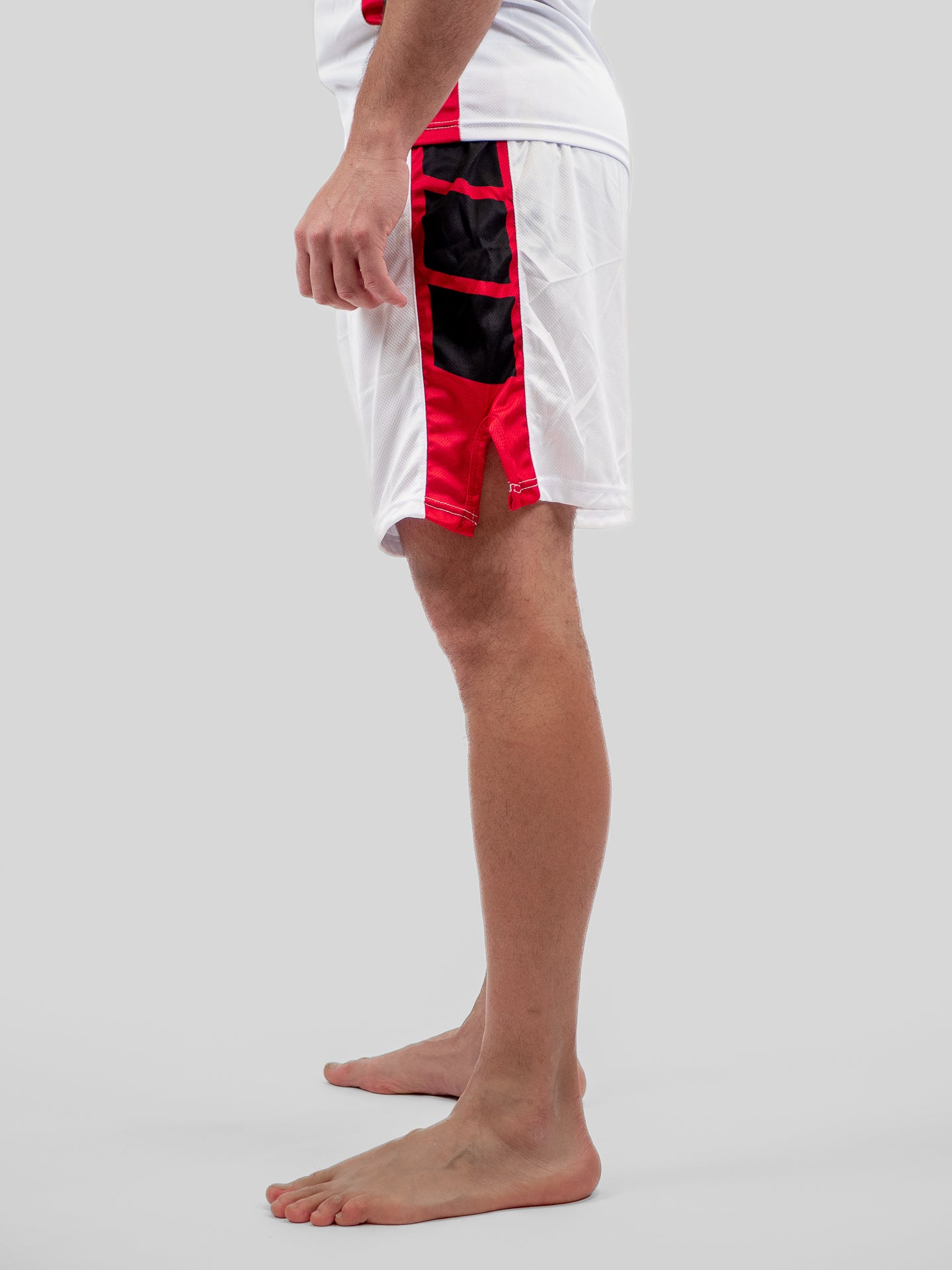 SHORT + DÉBARDEUR BOXE COMPÉTITION ADULTE BLANC