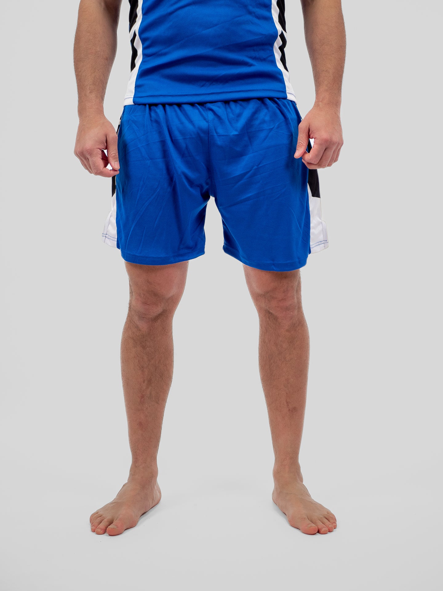 SHORT + DÉBARDEUR BOXE COMPÉTITION ADULTE BLEU