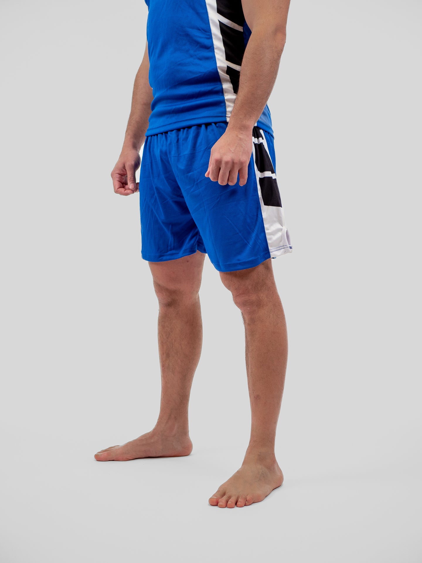 SHORT + DÉBARDEUR BOXE COMPÉTITION ADULTE BLEU