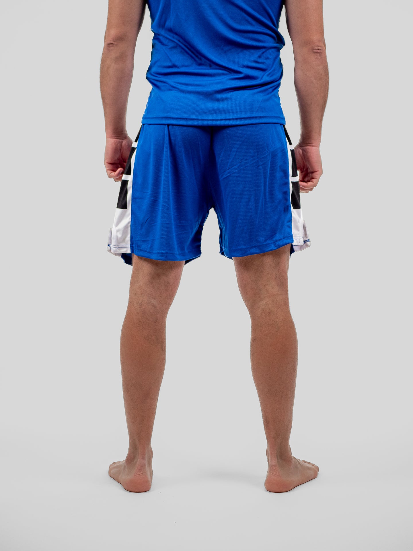 SHORT + DÉBARDEUR BOXE COMPÉTITION ADULTE BLEU