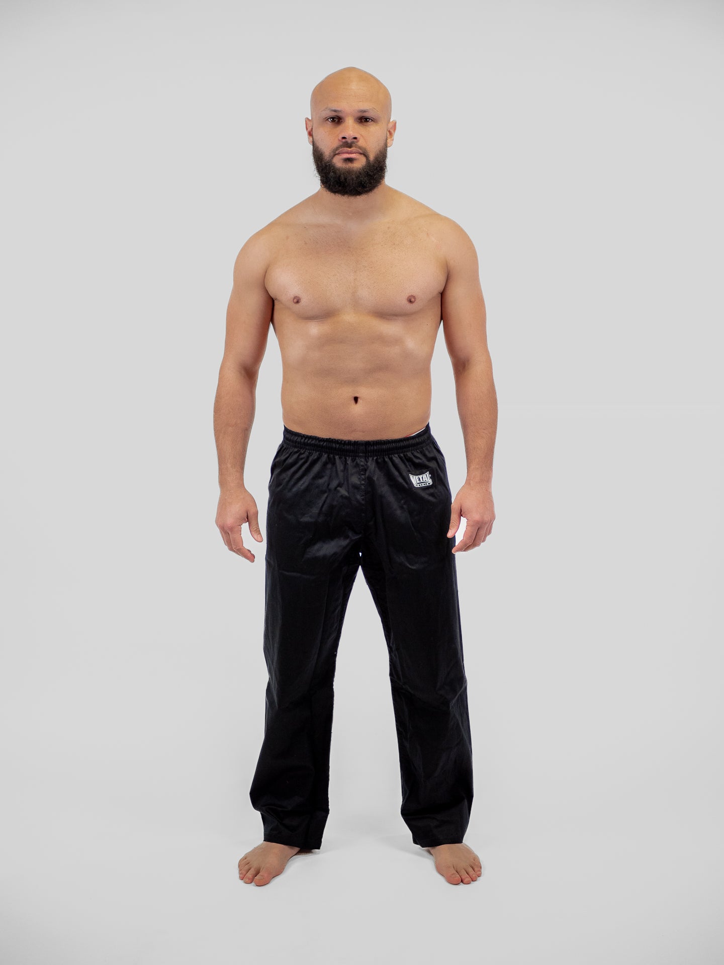 PANTALON DE KARATE NOIR