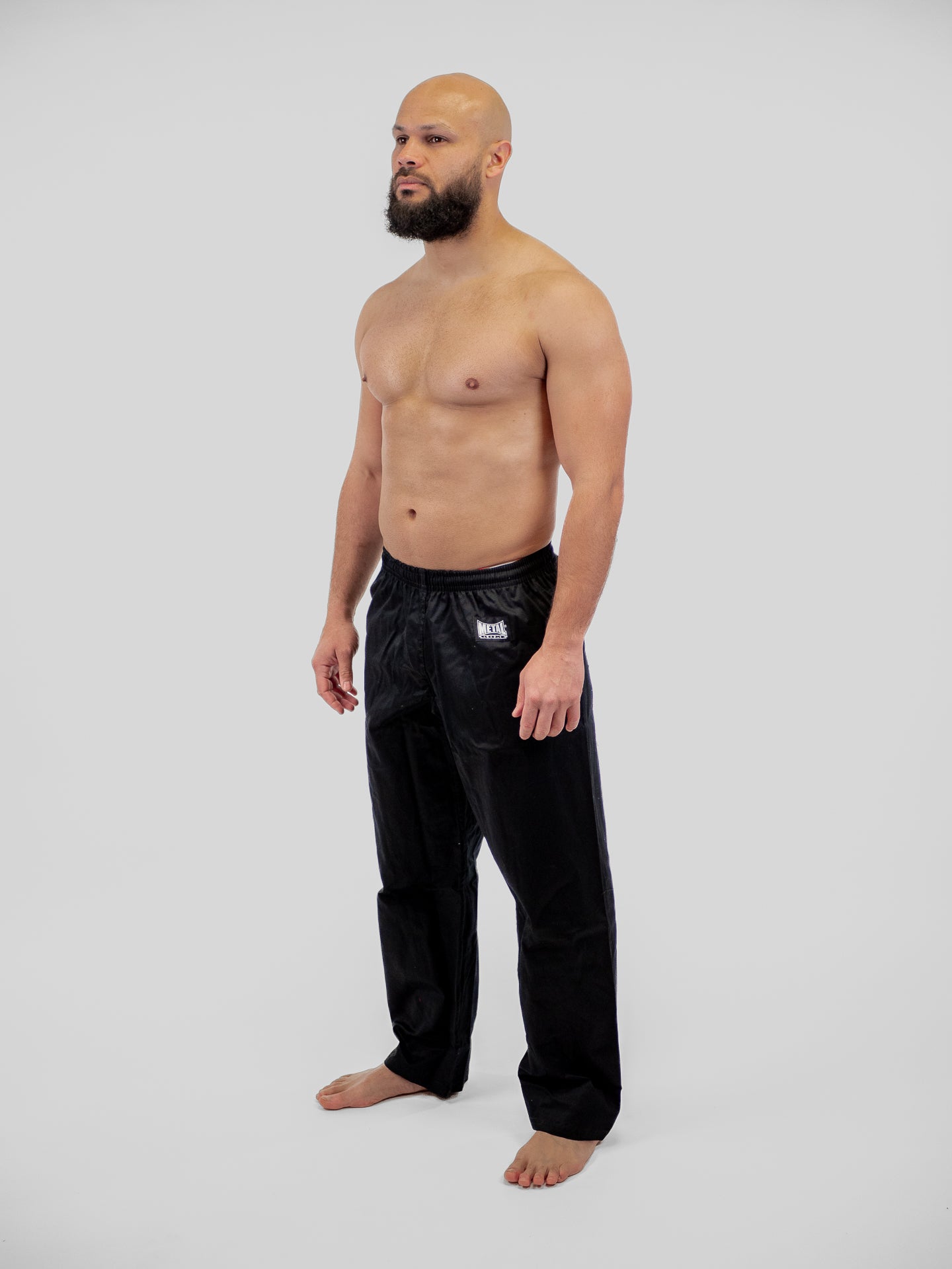 PANTALON DE KARATE NOIR