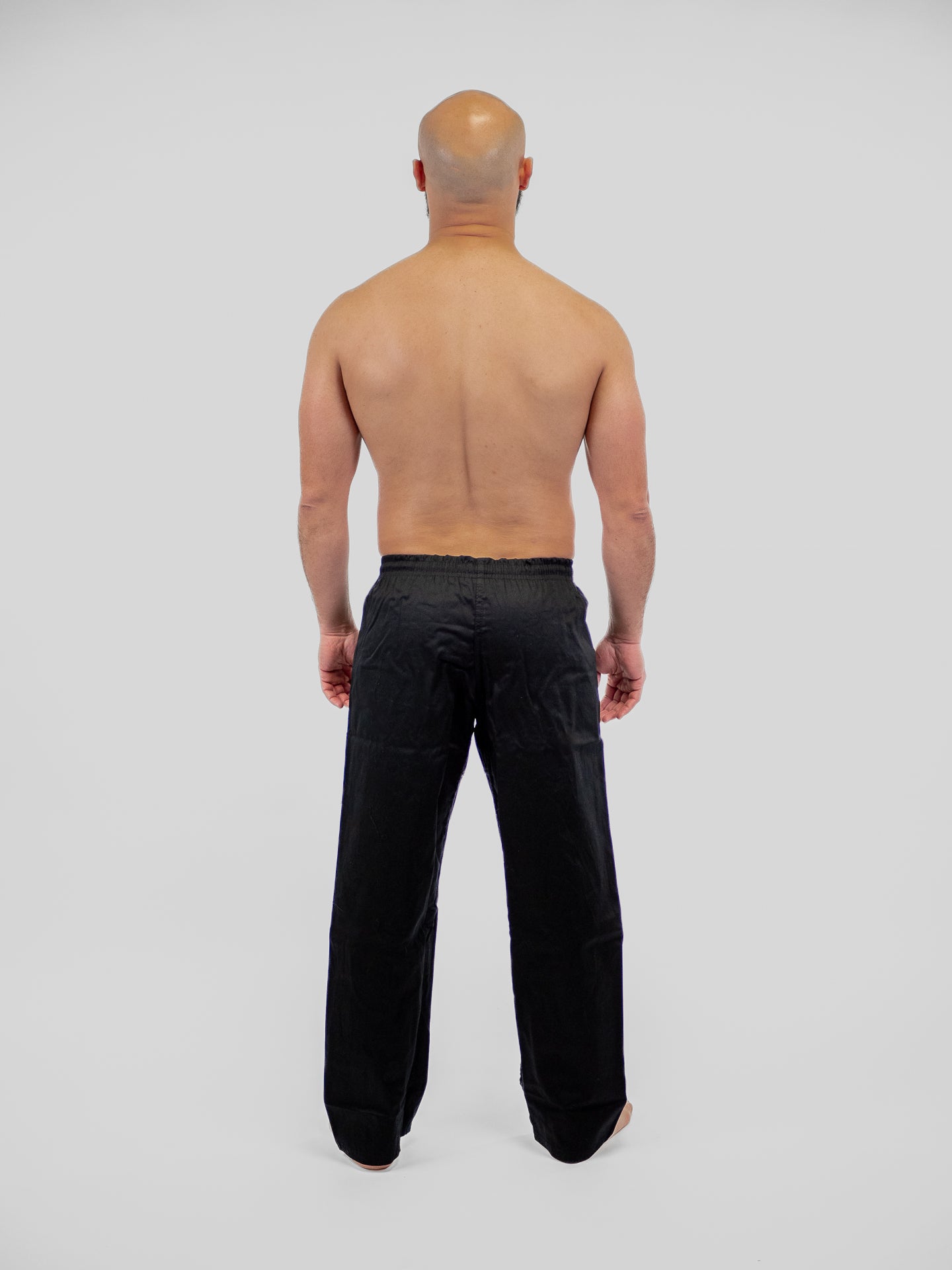 PANTALON DE KARATE NOIR