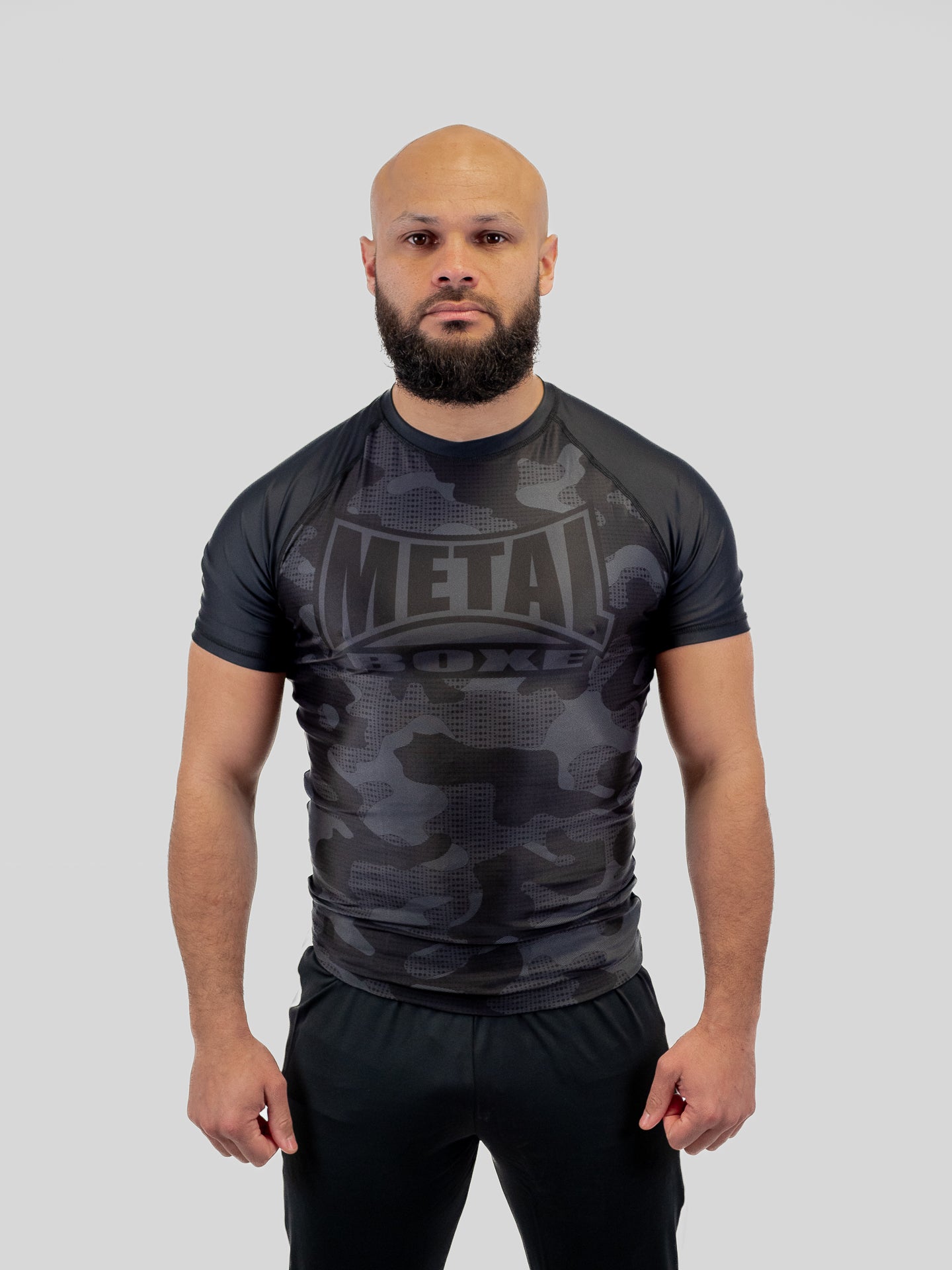 RASHGUARD HOMME CAMO NOIR