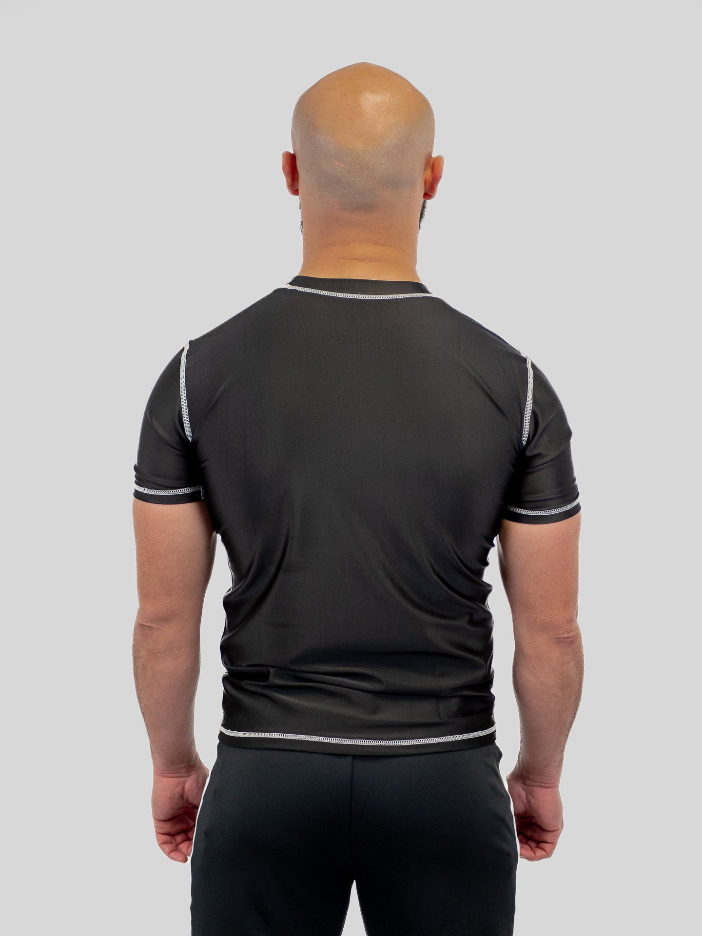 RASHGUARD NOIR HOMME