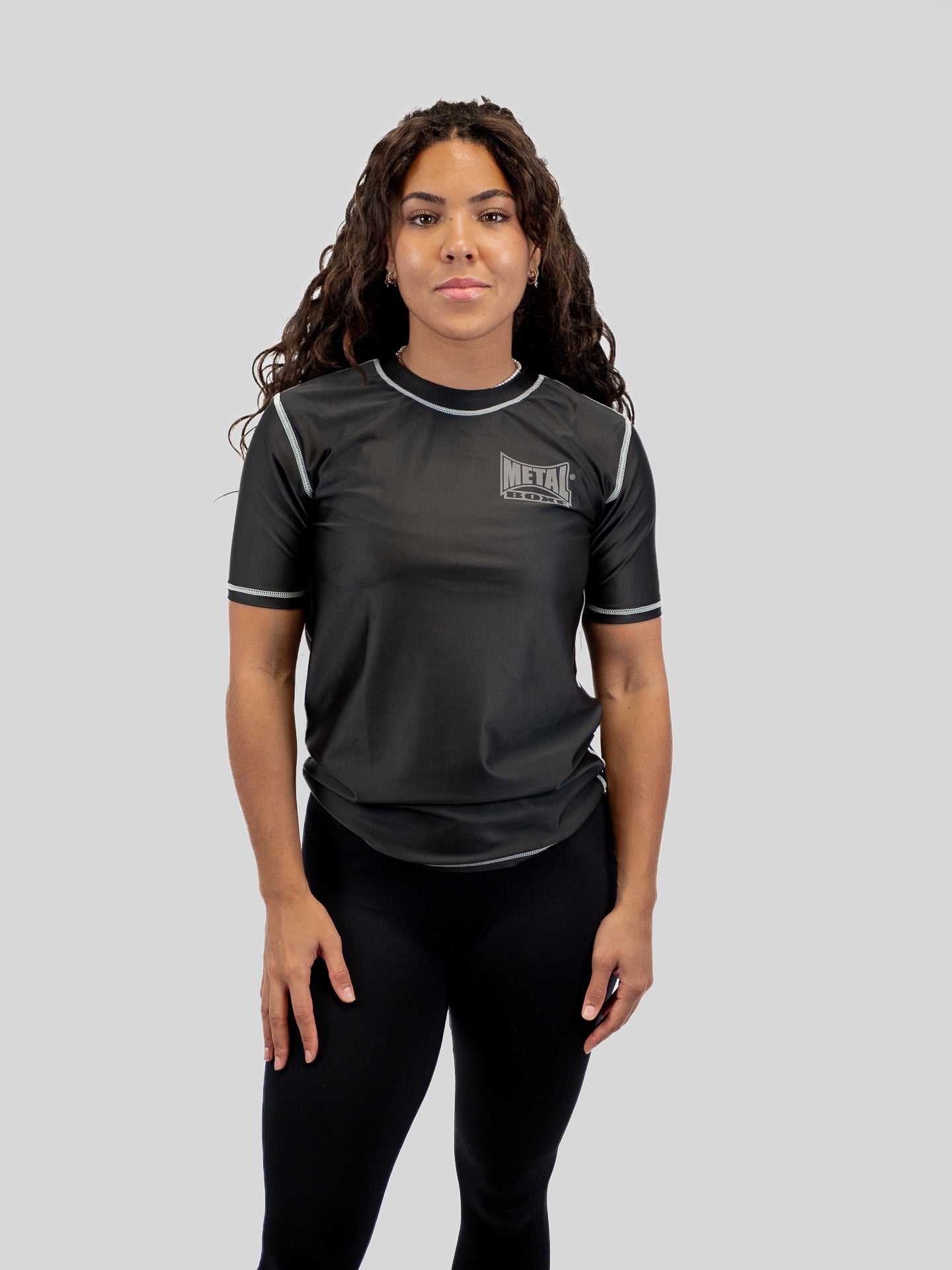 RASHGUARD NOIR FEMME