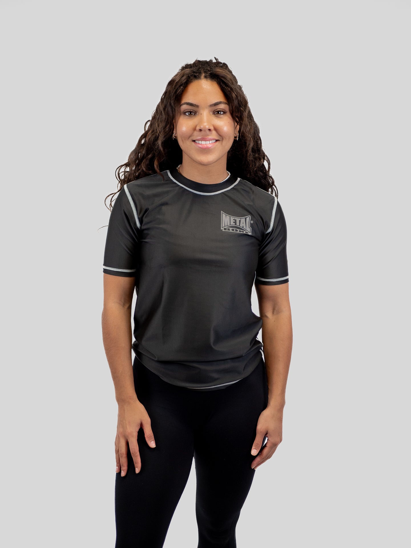 RASHGUARD NOIR FEMME