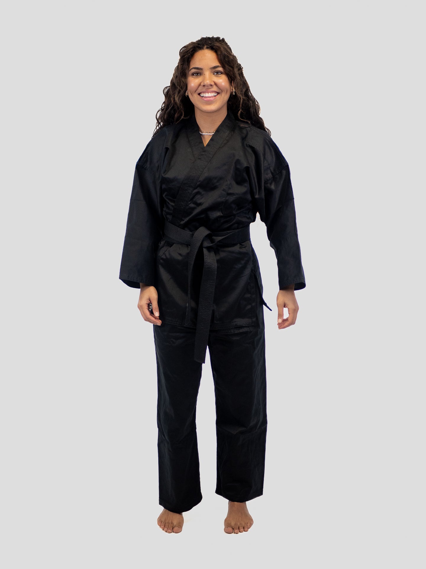 KIMONO KARATE NOIR YOK