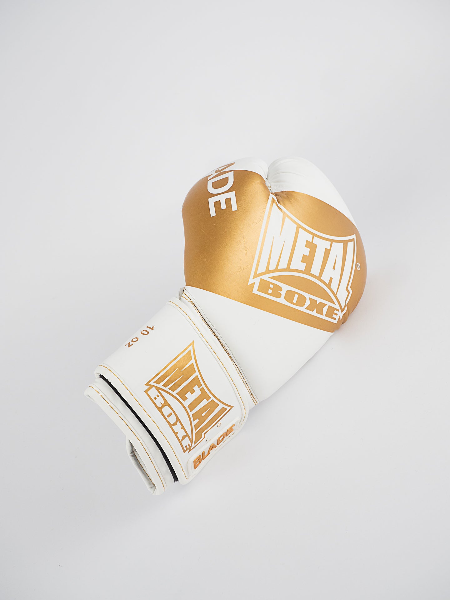 GANTS DE BOXE BLADE GOLD BLANC OR