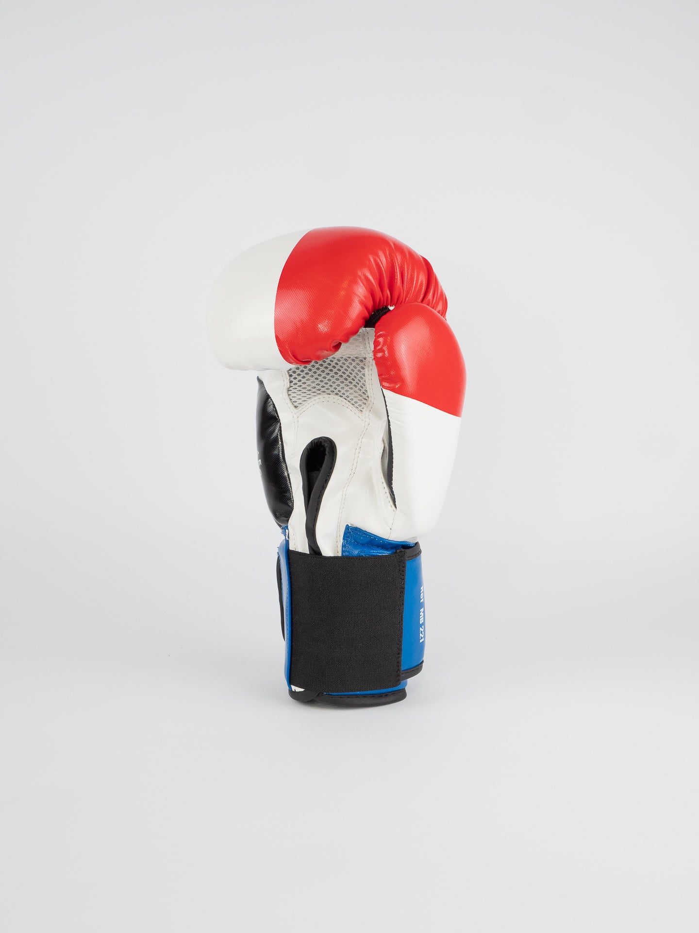 GANTS DE BOXE COMPÉTITION BLEU BLANC ROUGE