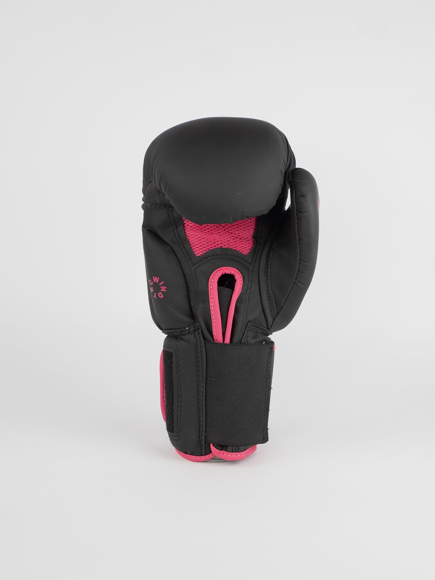 GANTS DE BOXE COMPÉTITION NOIR FUCHSIA