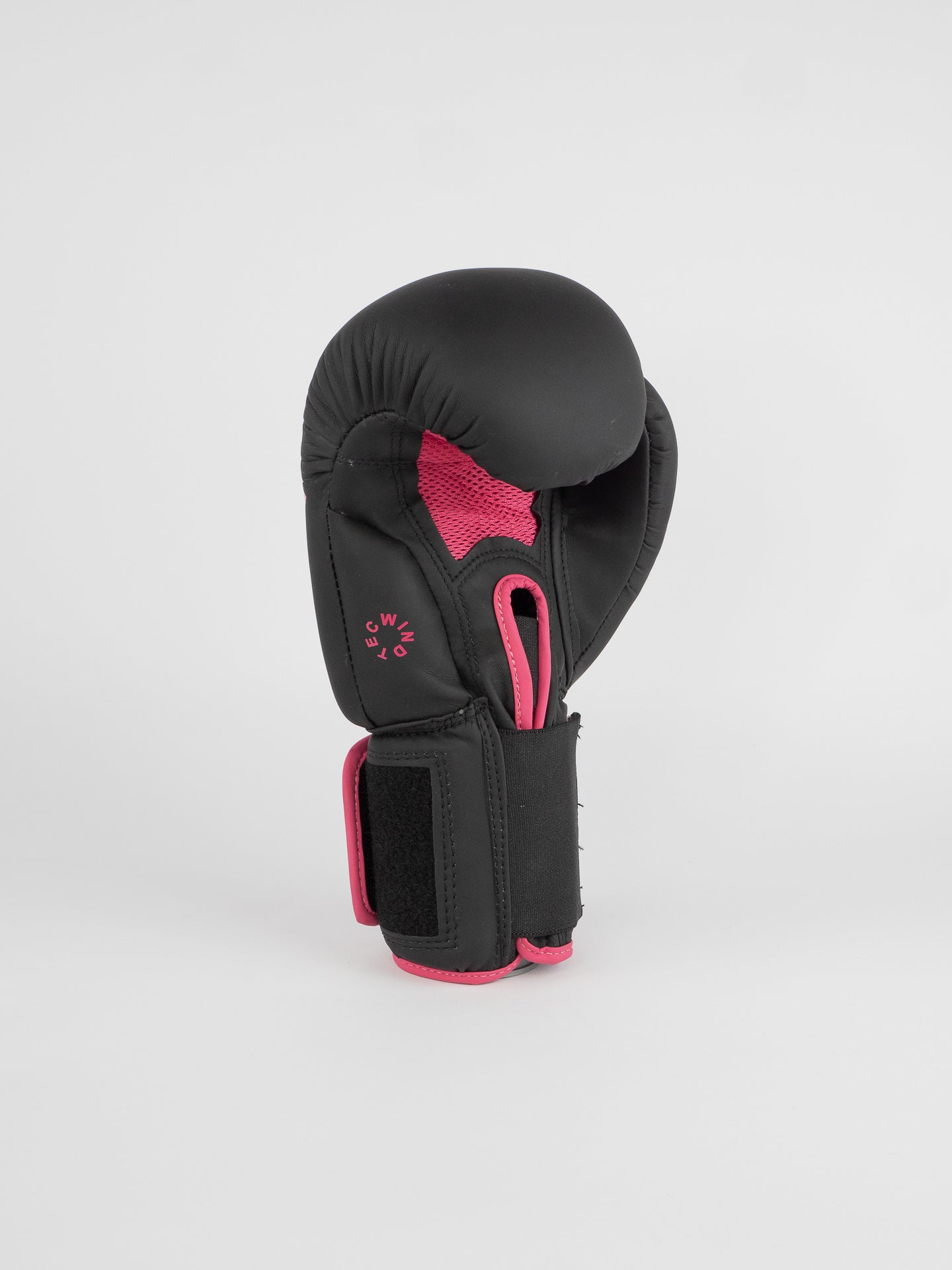 GANTS DE BOXE COMPÉTITION NOIR FUCHSIA