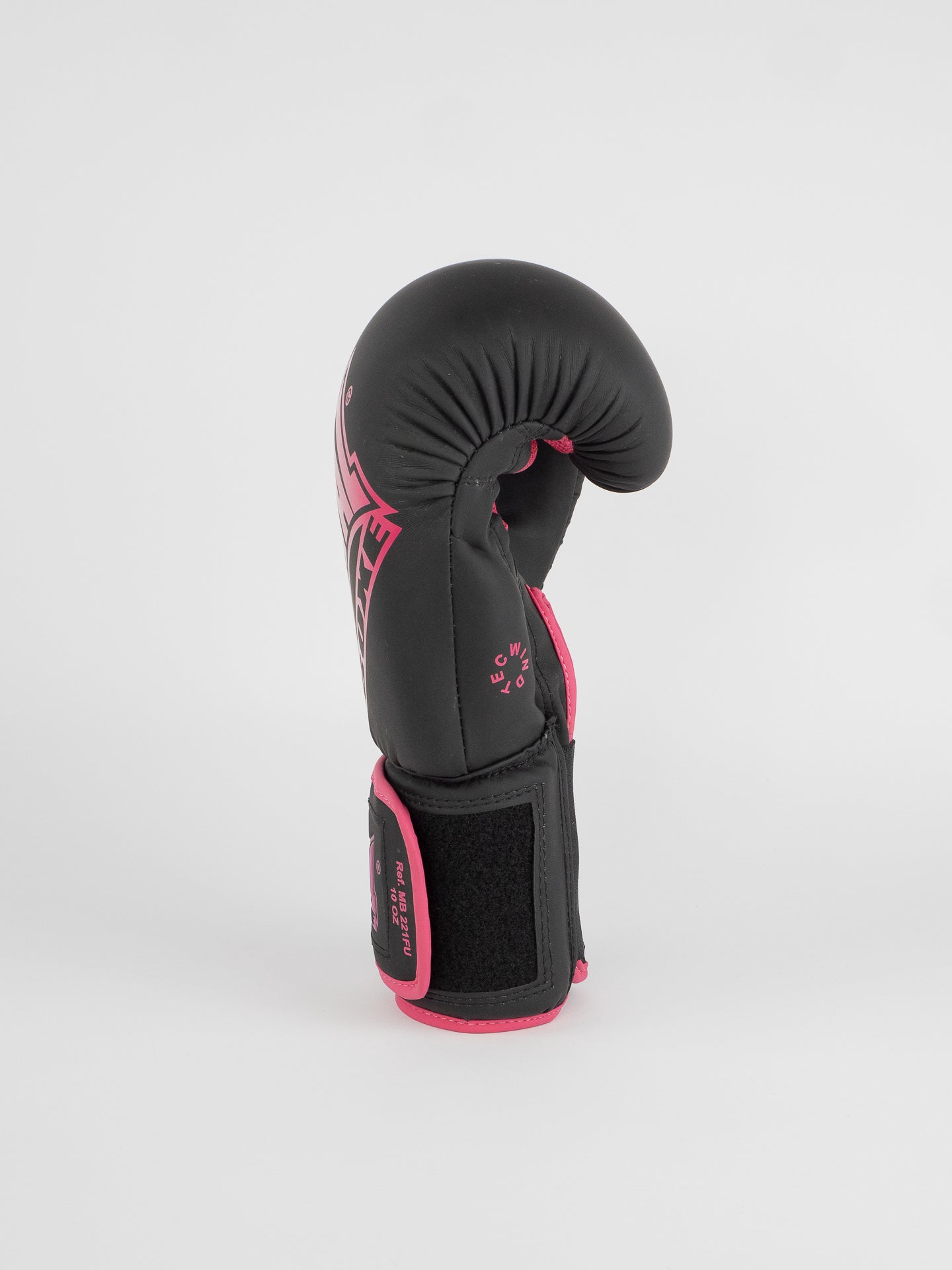 GANTS DE BOXE COMPÉTITION NOIR FUCHSIA