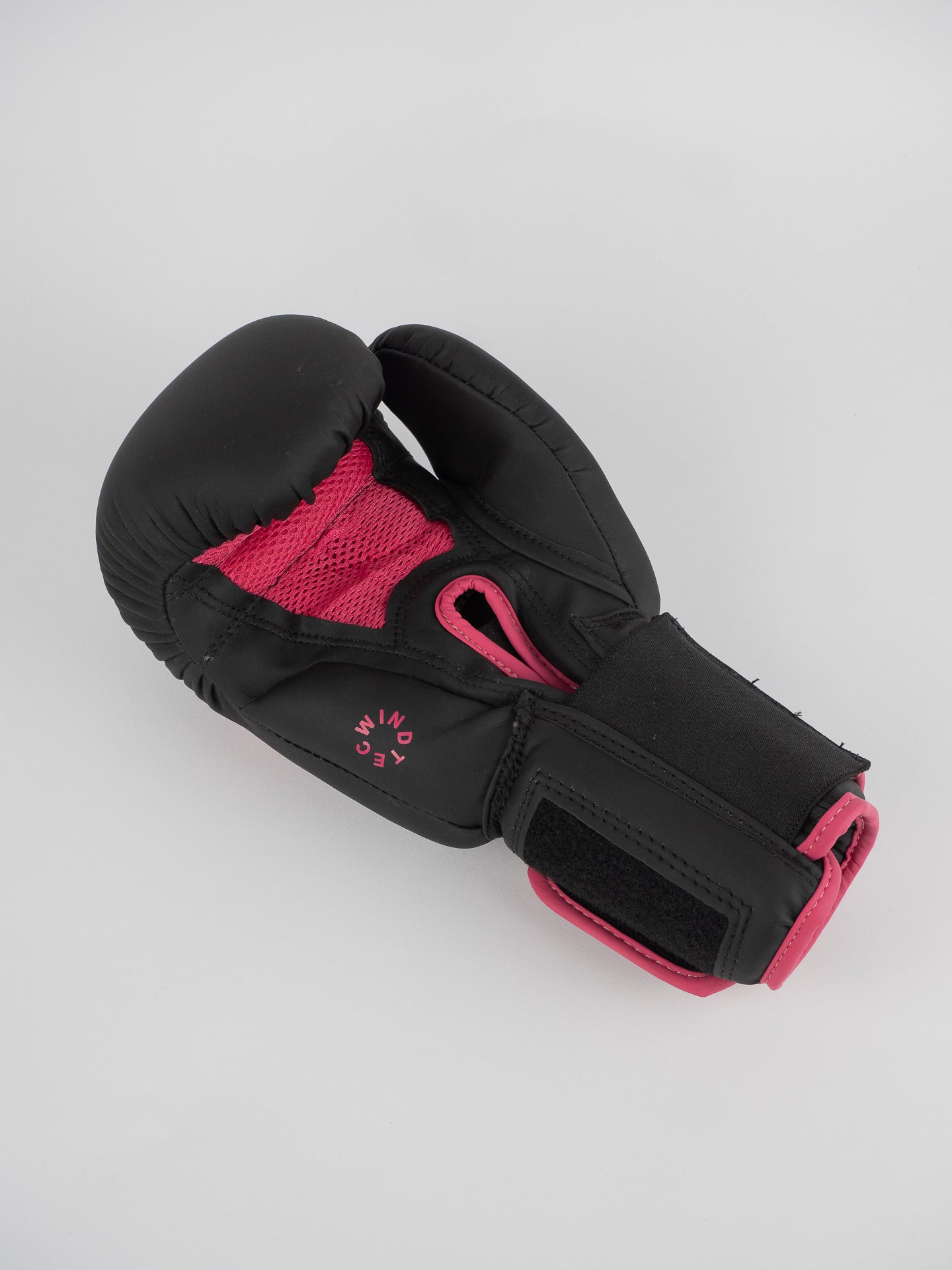 GANTS DE BOXE COMPÉTITION NOIR FUCHSIA