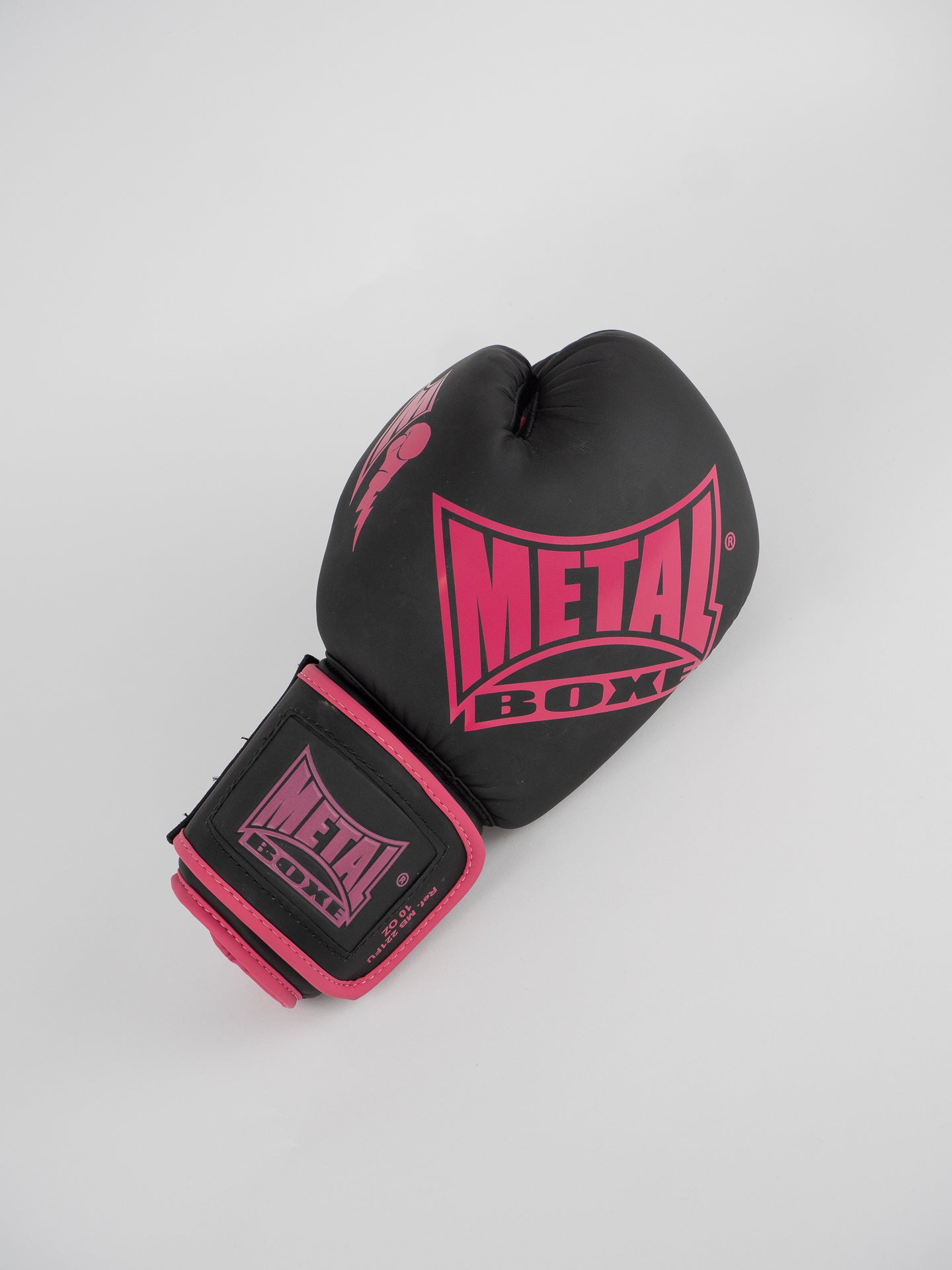 GANTS DE BOXE COMPÉTITION NOIR FUCHSIA