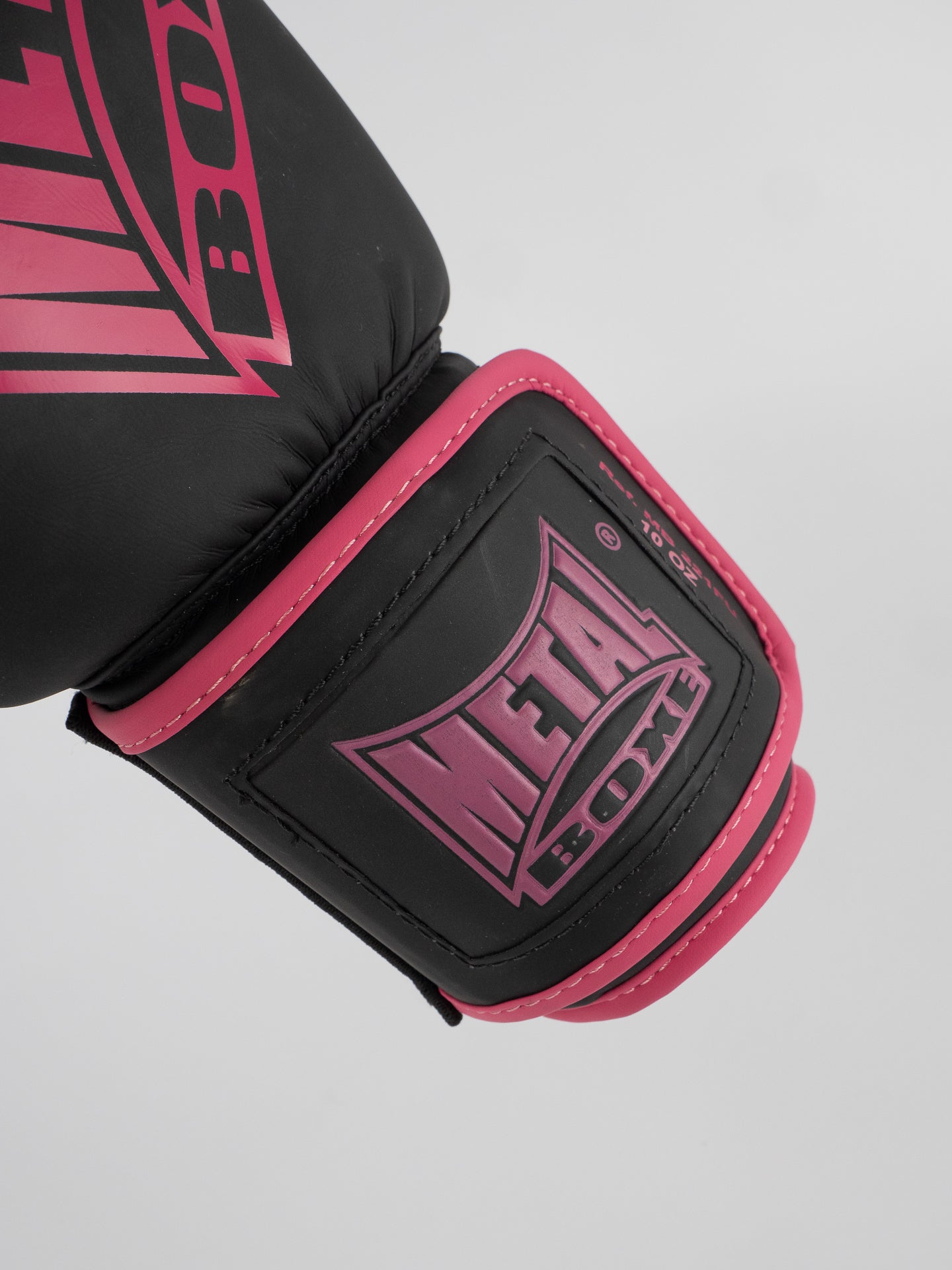 GANTS DE BOXE COMPÉTITION NOIR FUCHSIA