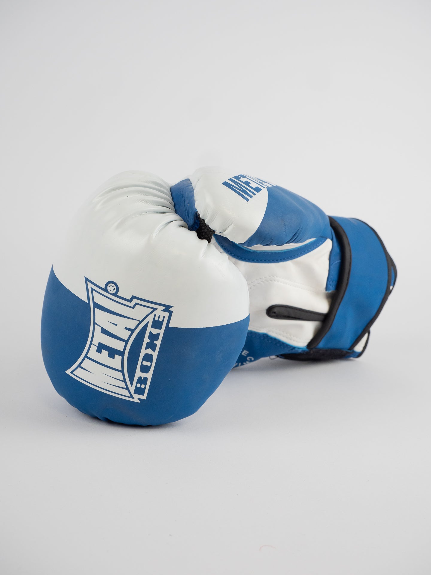 GANTS DE BOXE COMPÉTITION AMATEUR BLEU