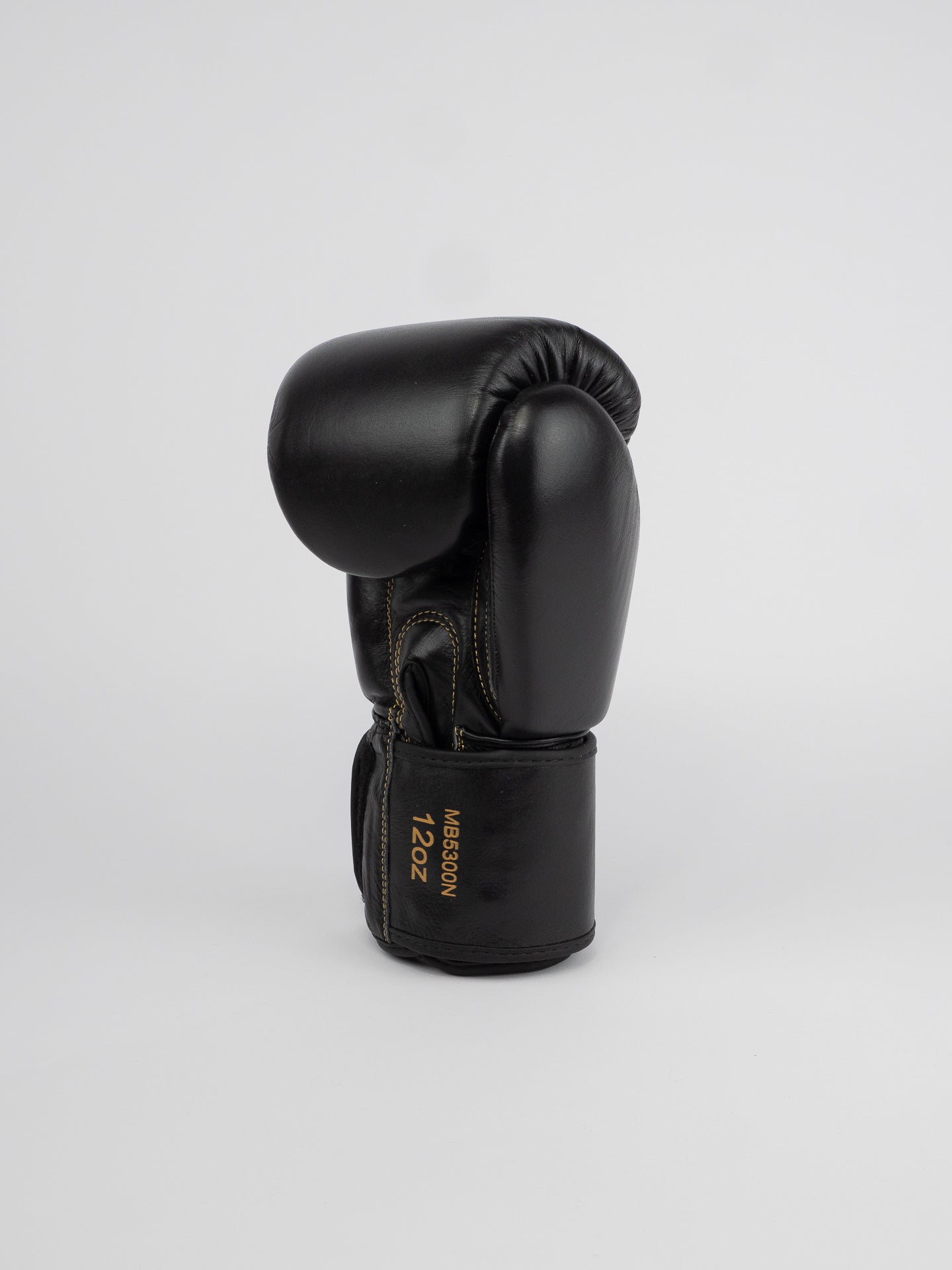 GANTS DE BOXE CUIR THAI SERIES NOIR OR