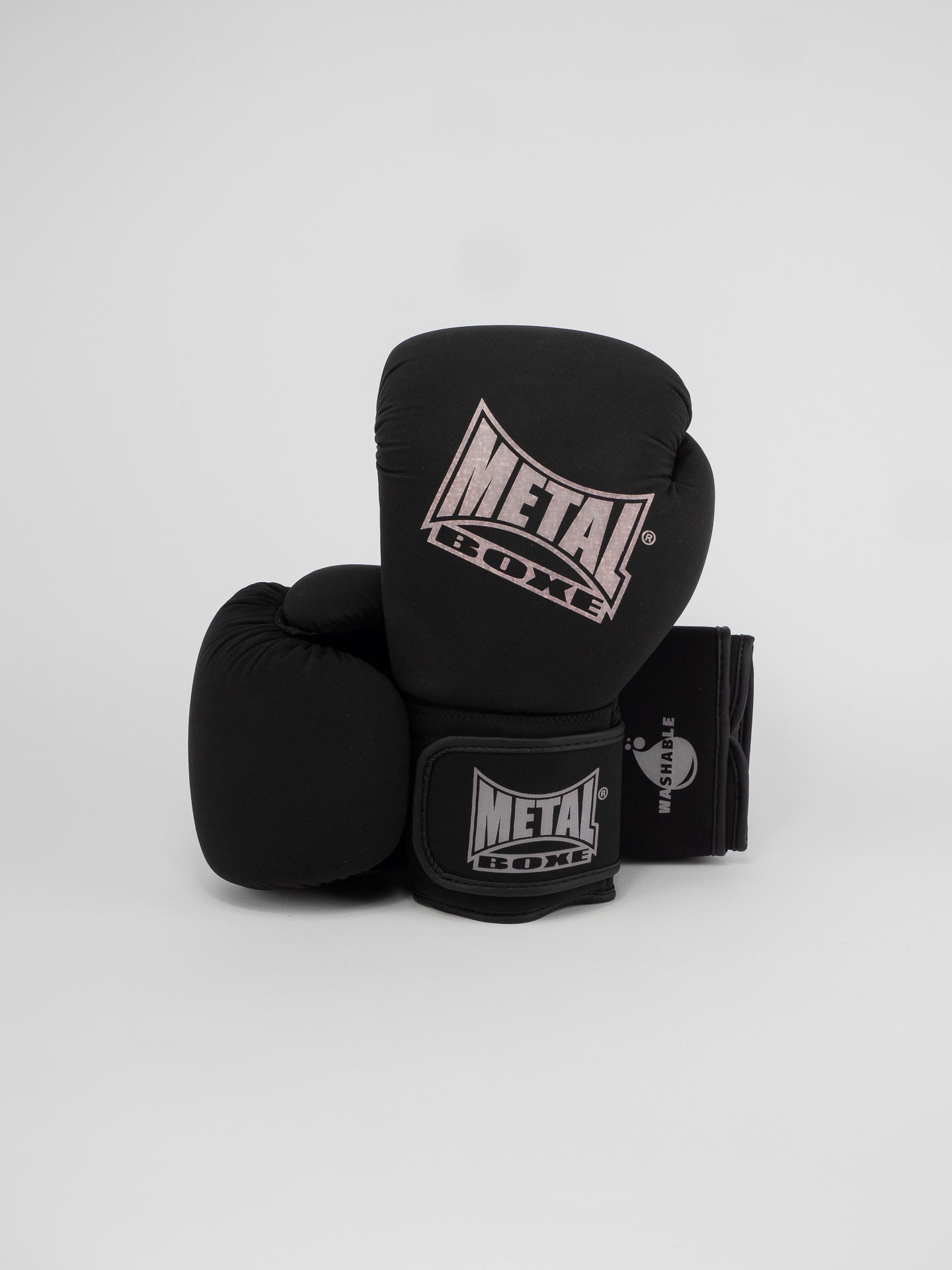 GANTS DE BOXE LAVABLES NOIR