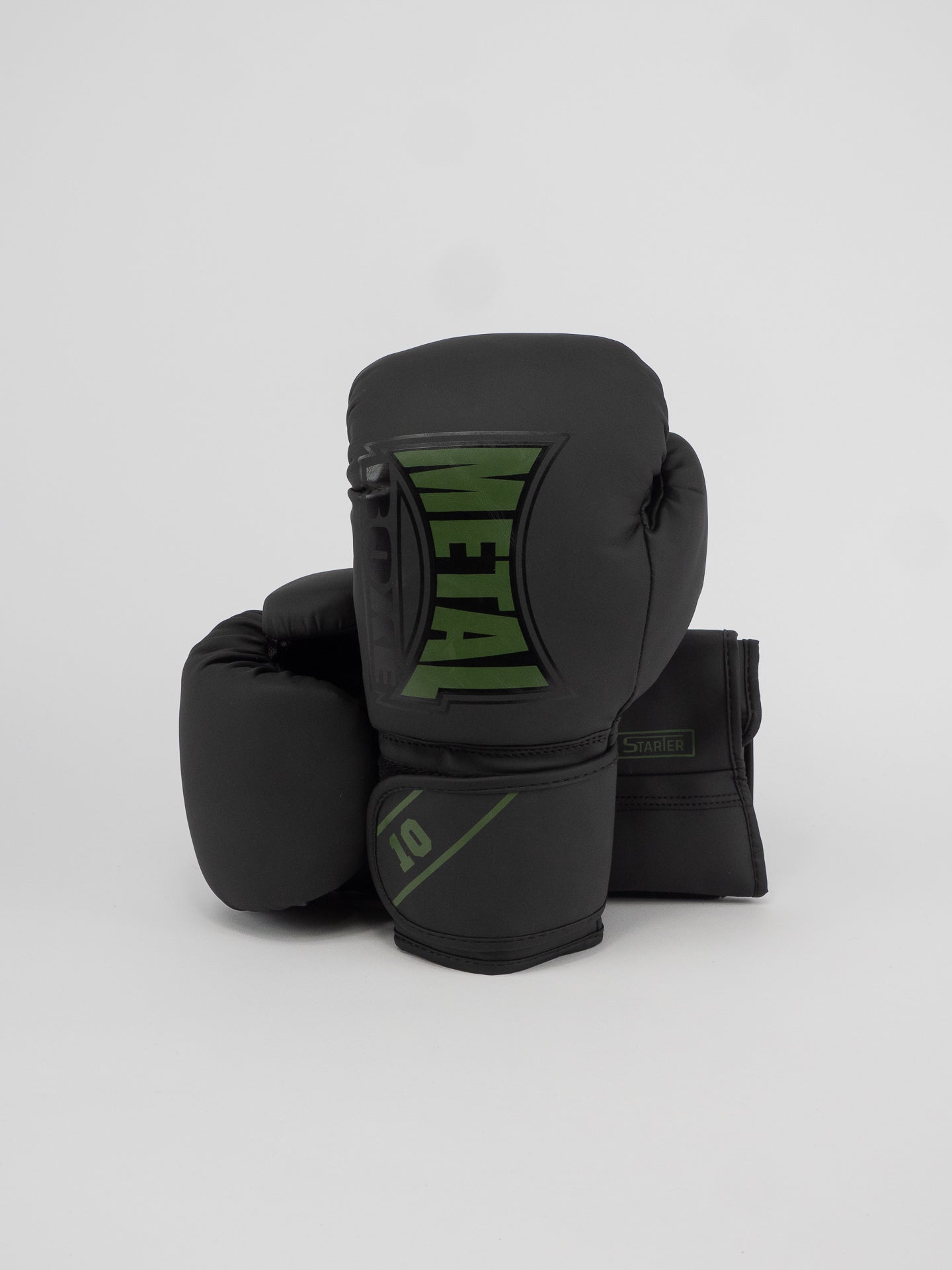 GANTS DE BOXE STARTER NOIR KAKI