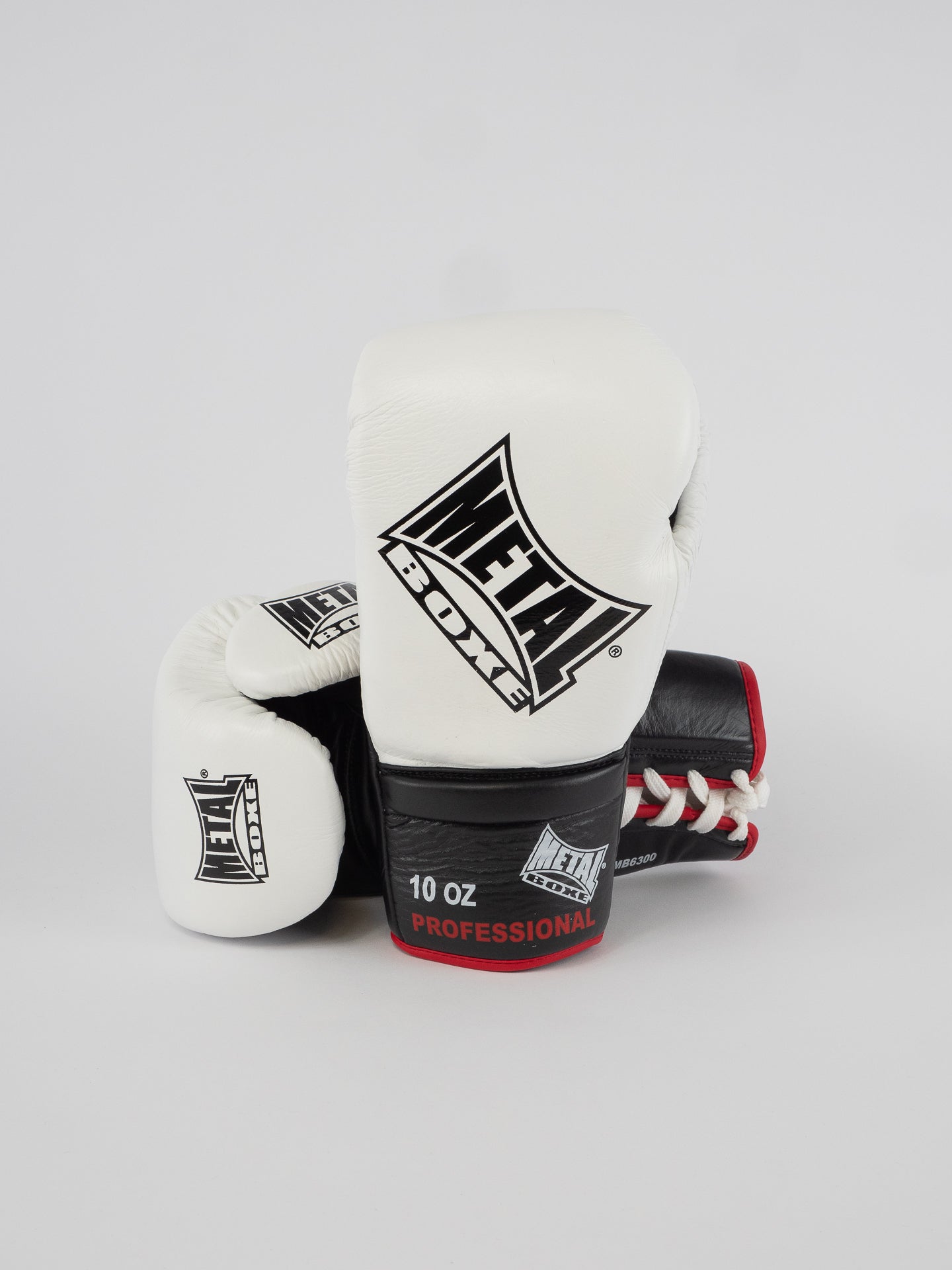 GANTS DE BOXE CUIR PRO SIRIUS BLANC