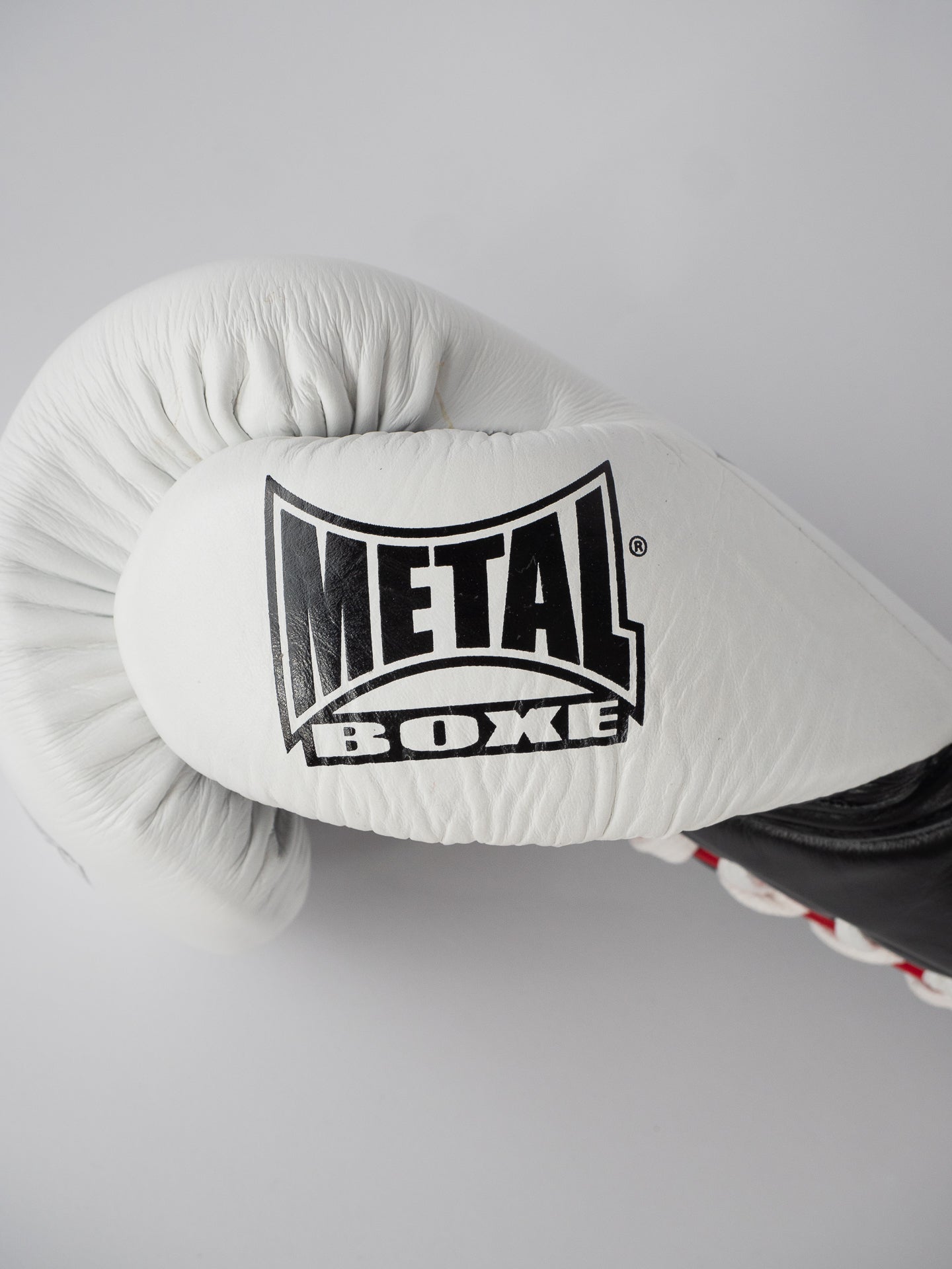 GANTS DE BOXE CUIR PRO SIRIUS BLANC