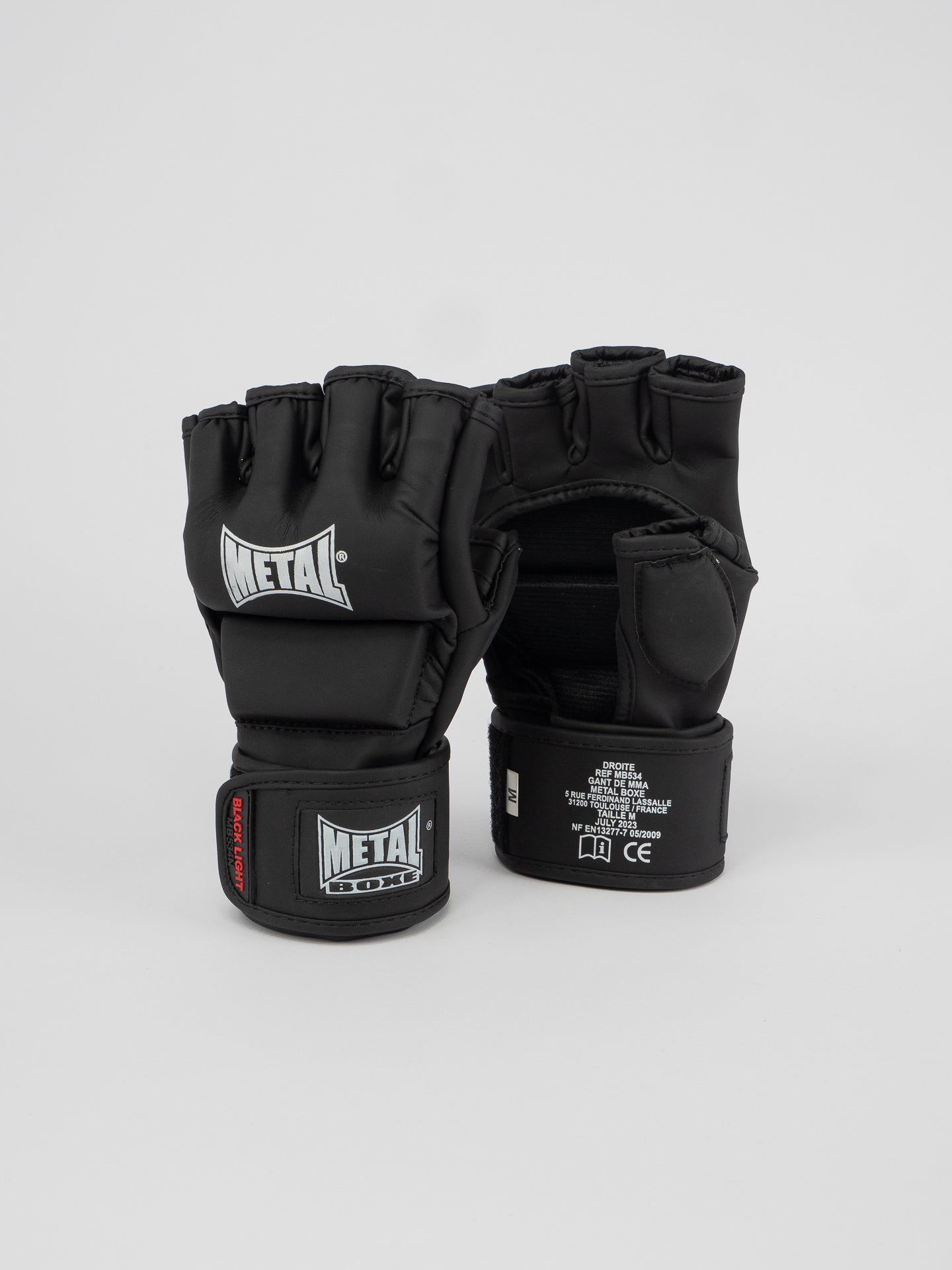 GANTS DE MMA BLACK LIGHT