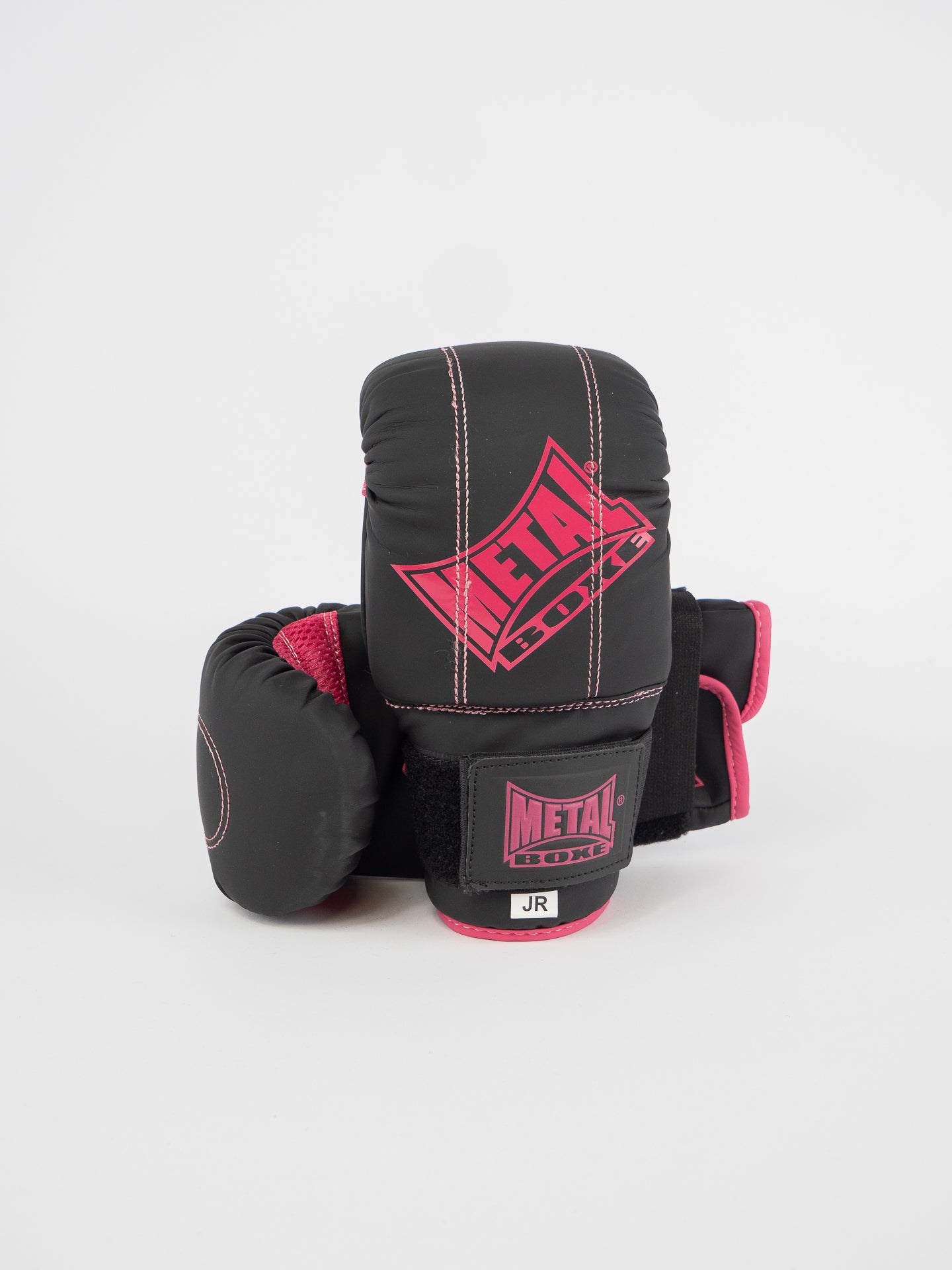 GANTS DE SAC NOIR FUCHSIA