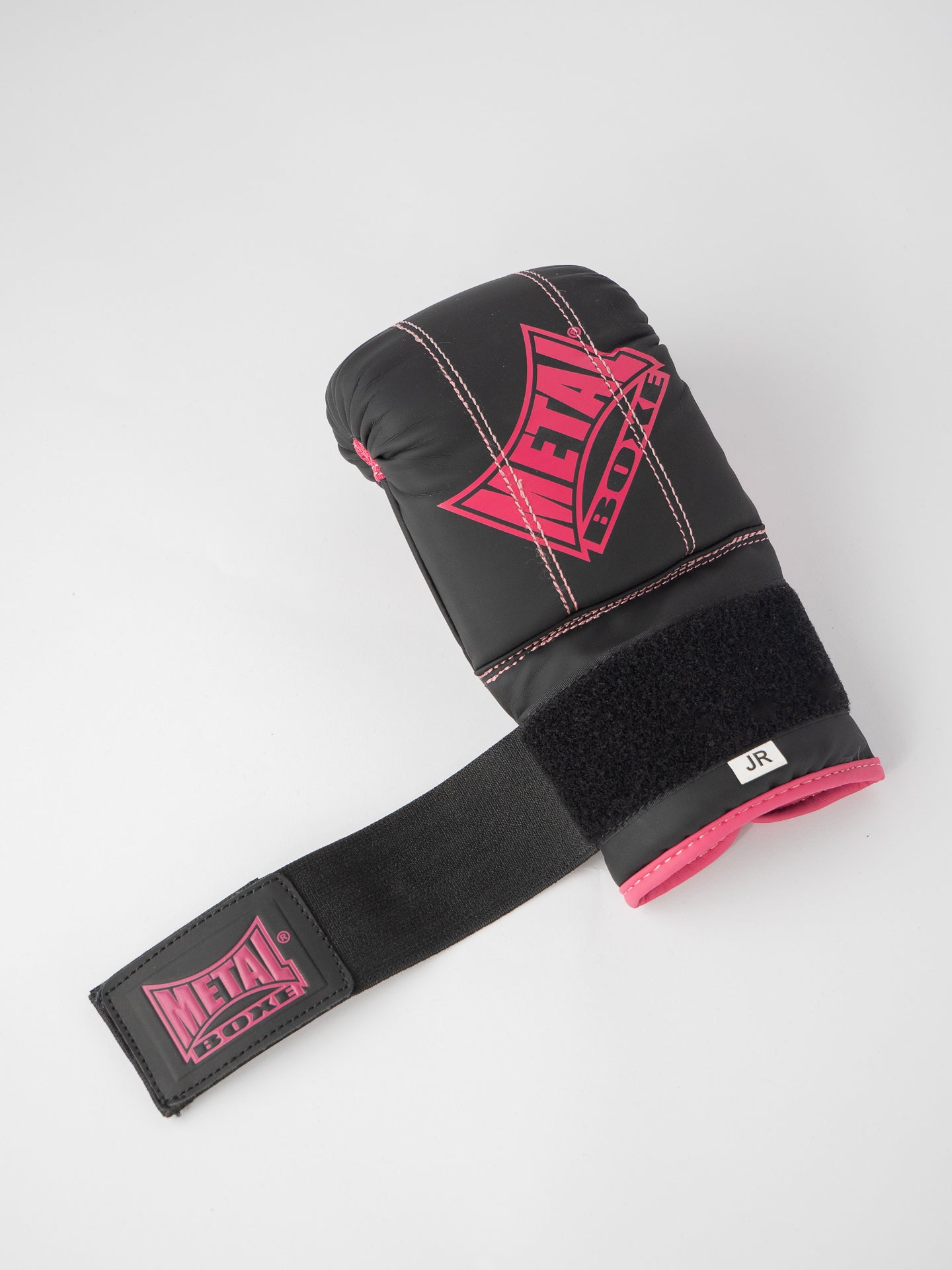 GANTS DE SAC NOIR FUCHSIA