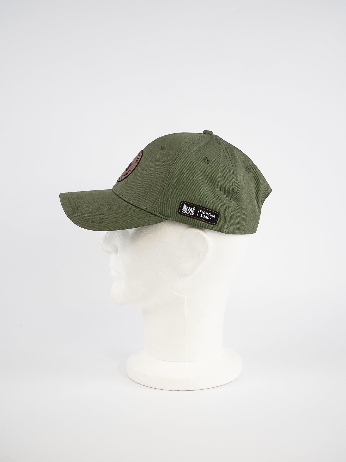 CASQUETTE METAL BOXE KAKI PATCH