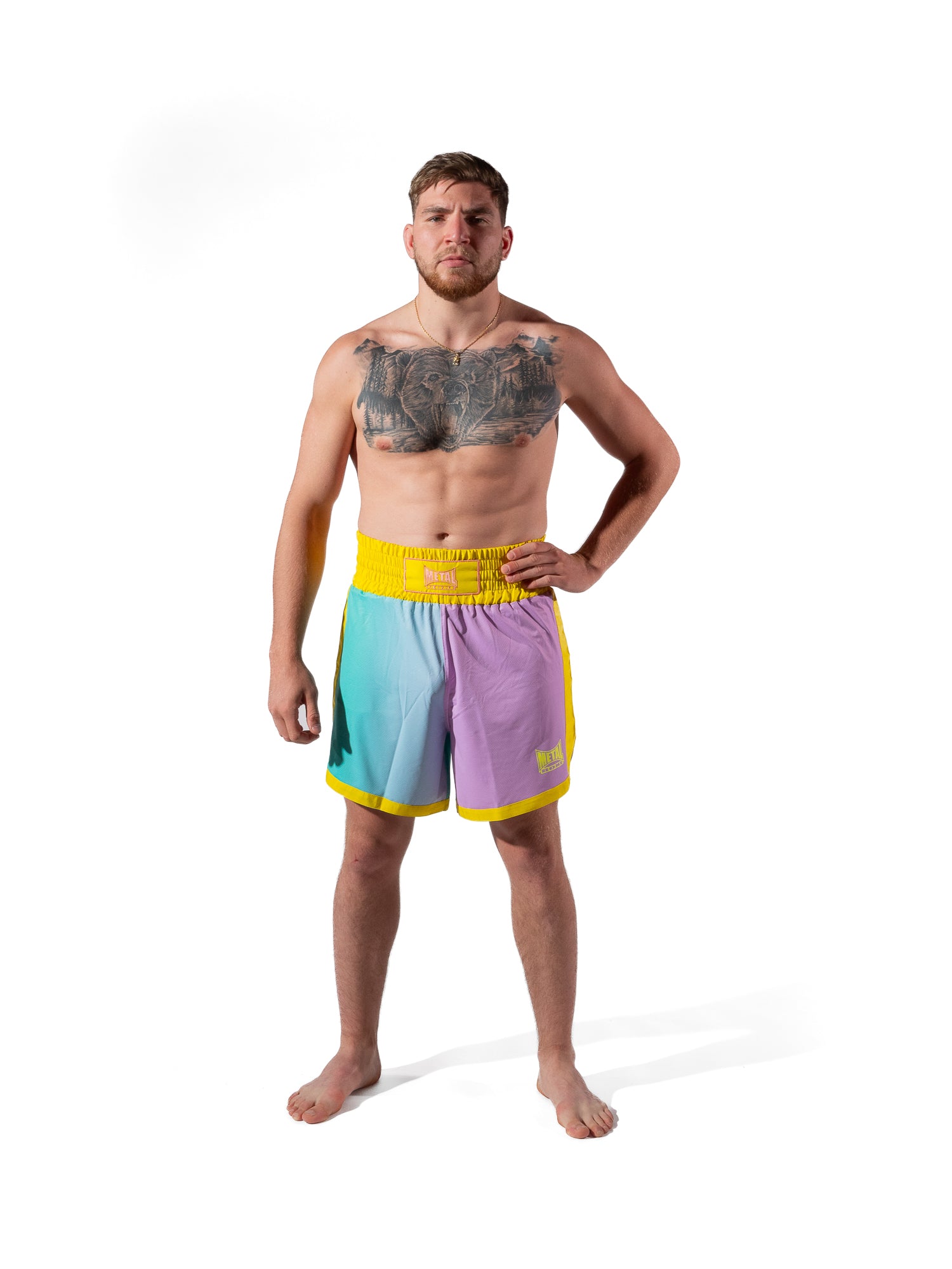 SHORT DE BOXE ONE POST CUTTING TREATS