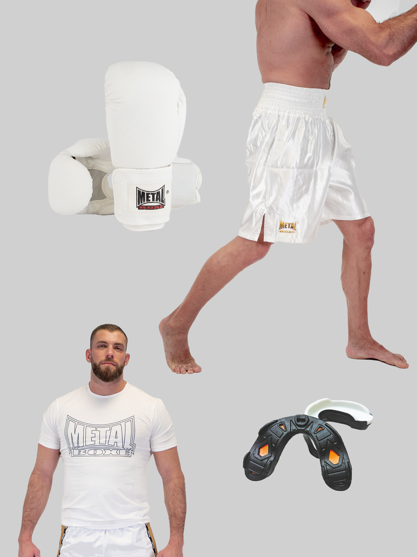 PACK BOXE TRAINING WHITE